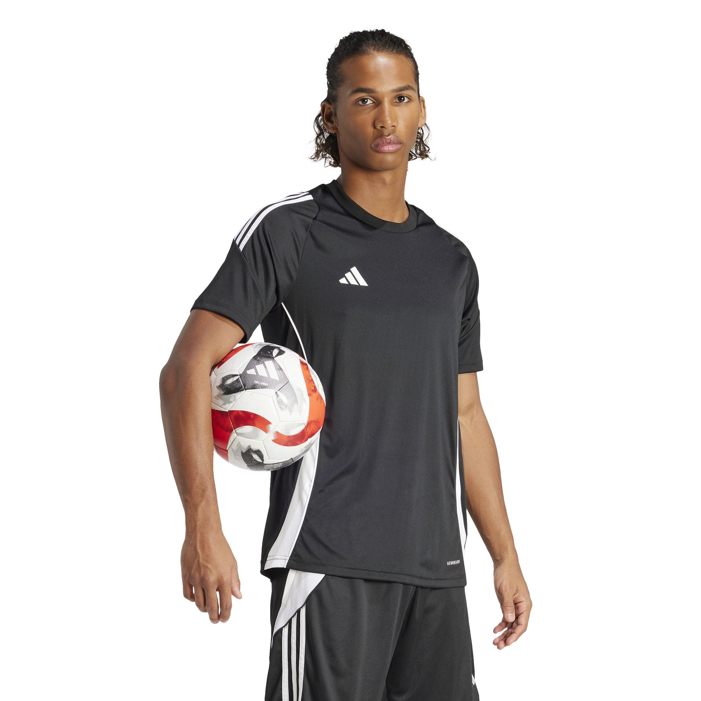 adidas Men's Soccer Tiro 24 Match Jersey -Black - BLACK Thumbnail View 4