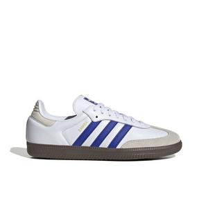 adidas Originals Samba OG "Ftwr White/Lucid Blue/Gum 5 " Men's Shoe