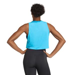 adidas Women's Train Essentials Boxy Workout Tank Top - Aqua