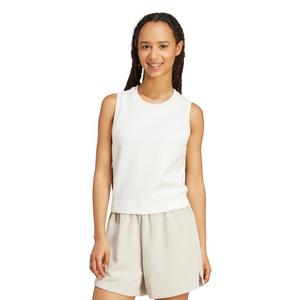 adidas Women's Soft Lux Tank Top - Off-White