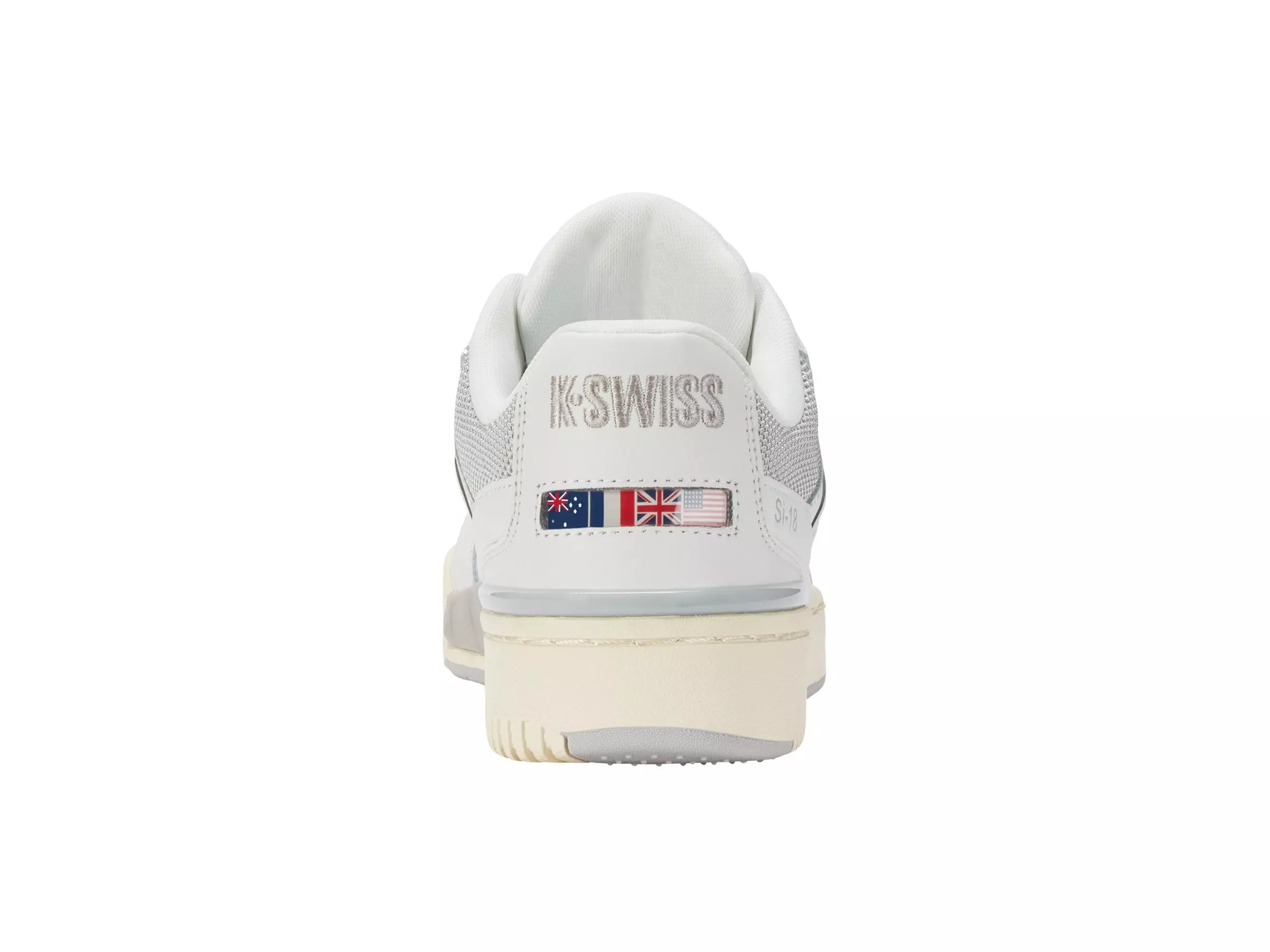 K-Swiss Si-18 Rival "Blanc De Blanc/Grey Violet/Antique White" Men's Shoe - BLANC/GREY/WHITE