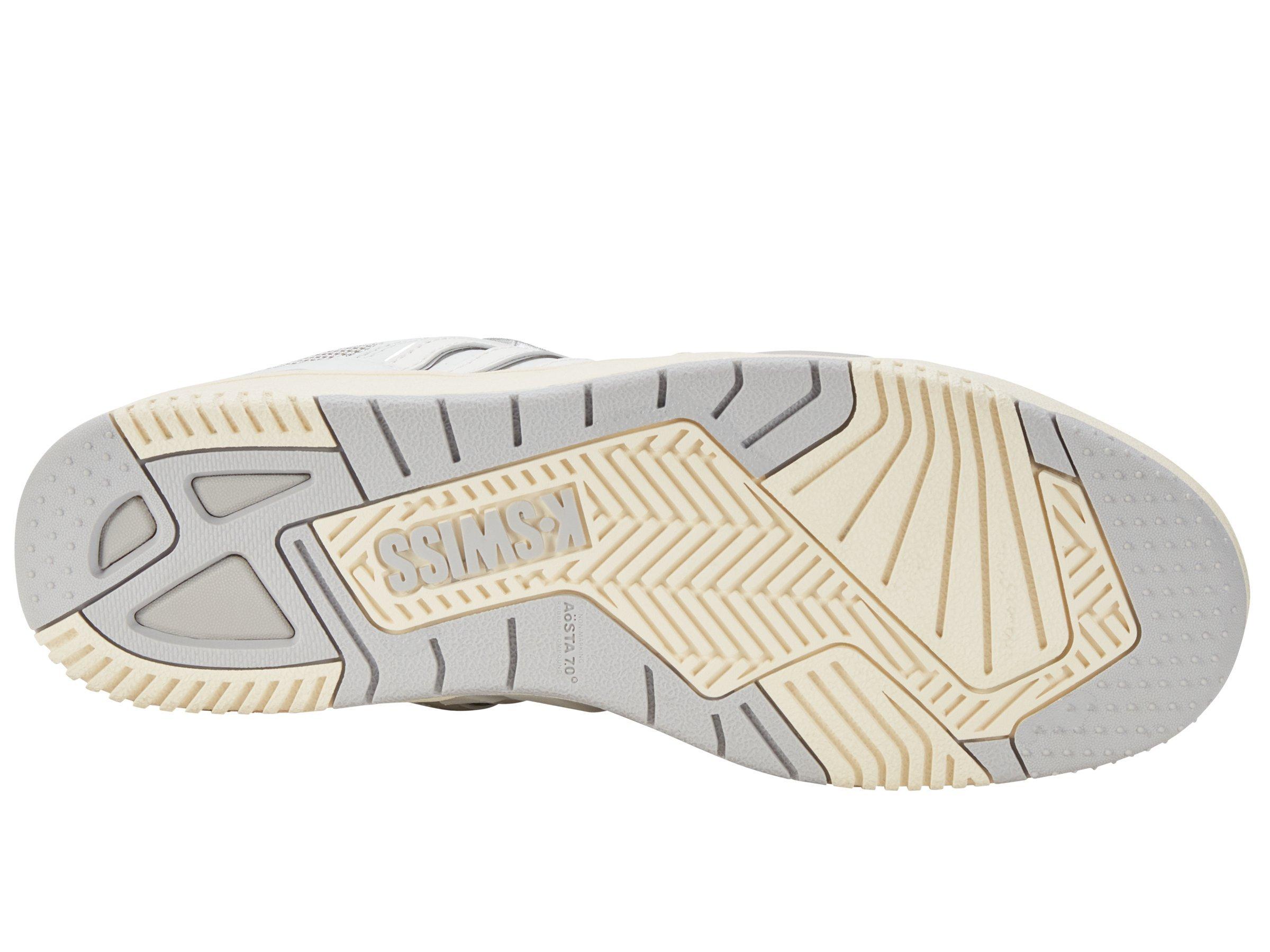 K-Swiss Si-18 Rival "Blanc De Blanc/Grey Violet/Antique White" Men's Shoe - BLANC/GREY/WHITE Thumbnail View 7