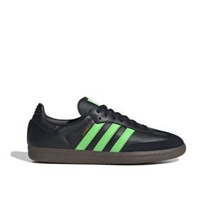adidas Originals Samba OG "Core Black/Screaming Green/Gum 5" Men's Shoe