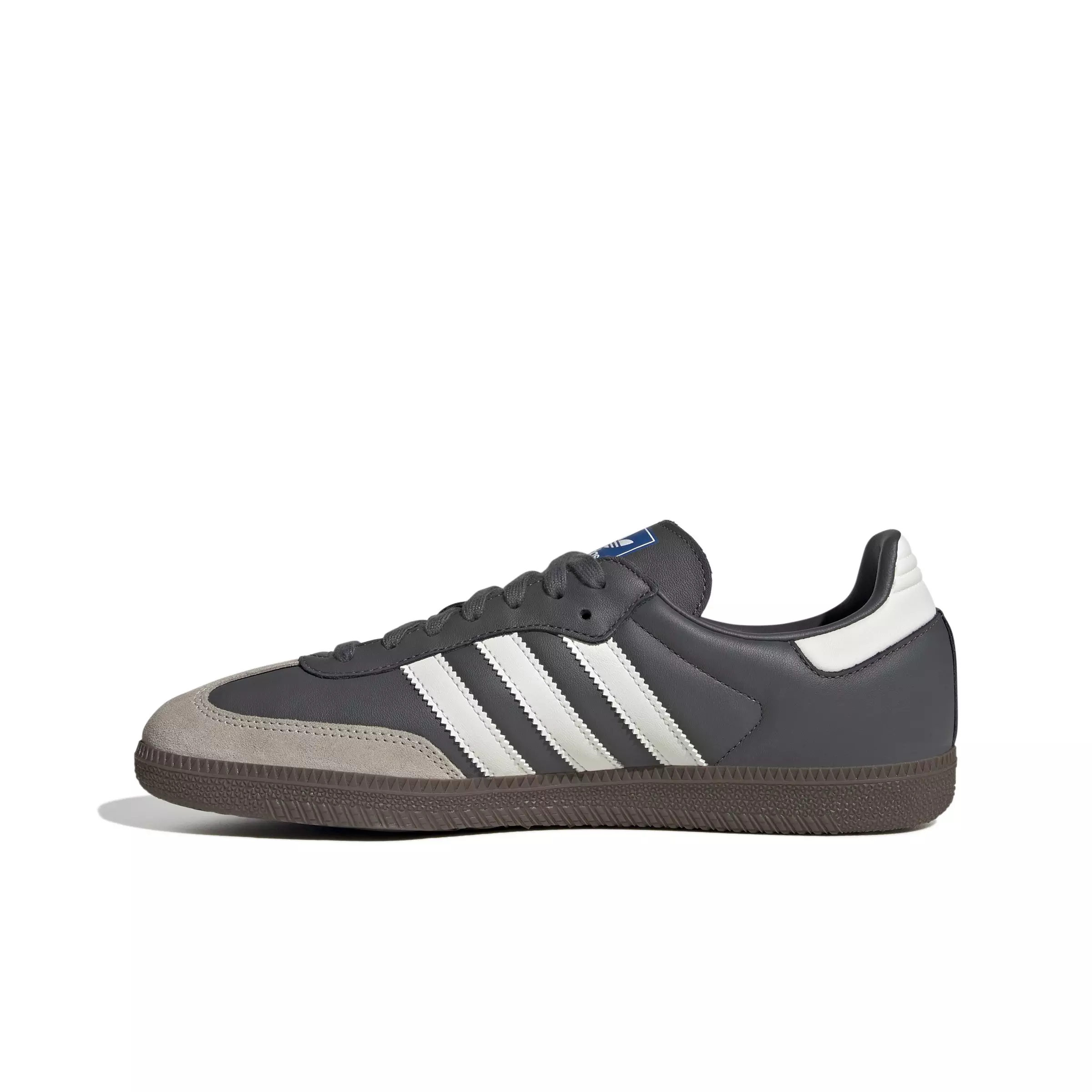adidas Originals Samba OG "Grey Five/Core White/Gum 5" Men's Shoe - GREY/WHITE/GUM