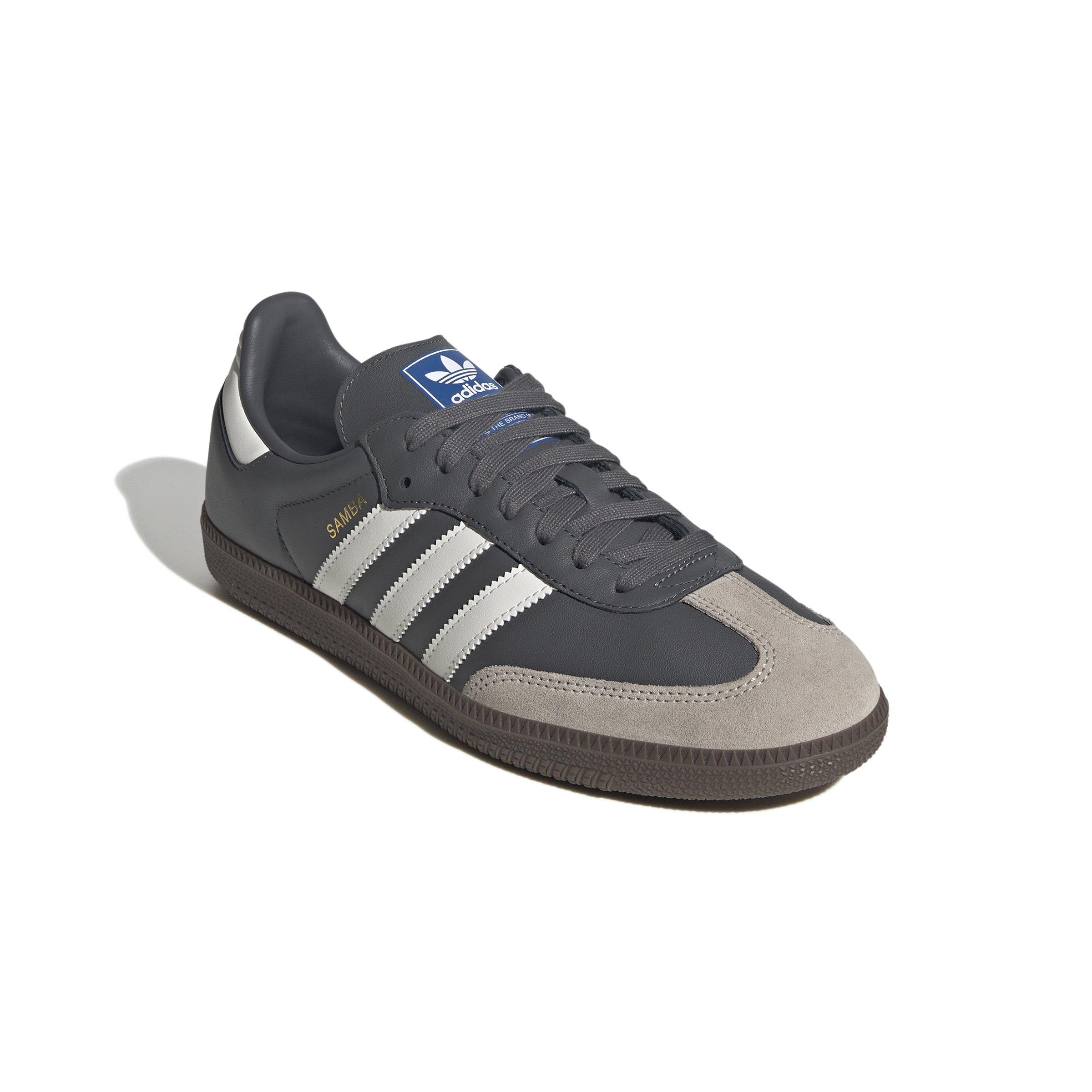 adidas Originals Samba OG "Grey Five/Core White/Gum 5" Men's Shoe - GREY/WHITE/GUM Thumbnail View 3