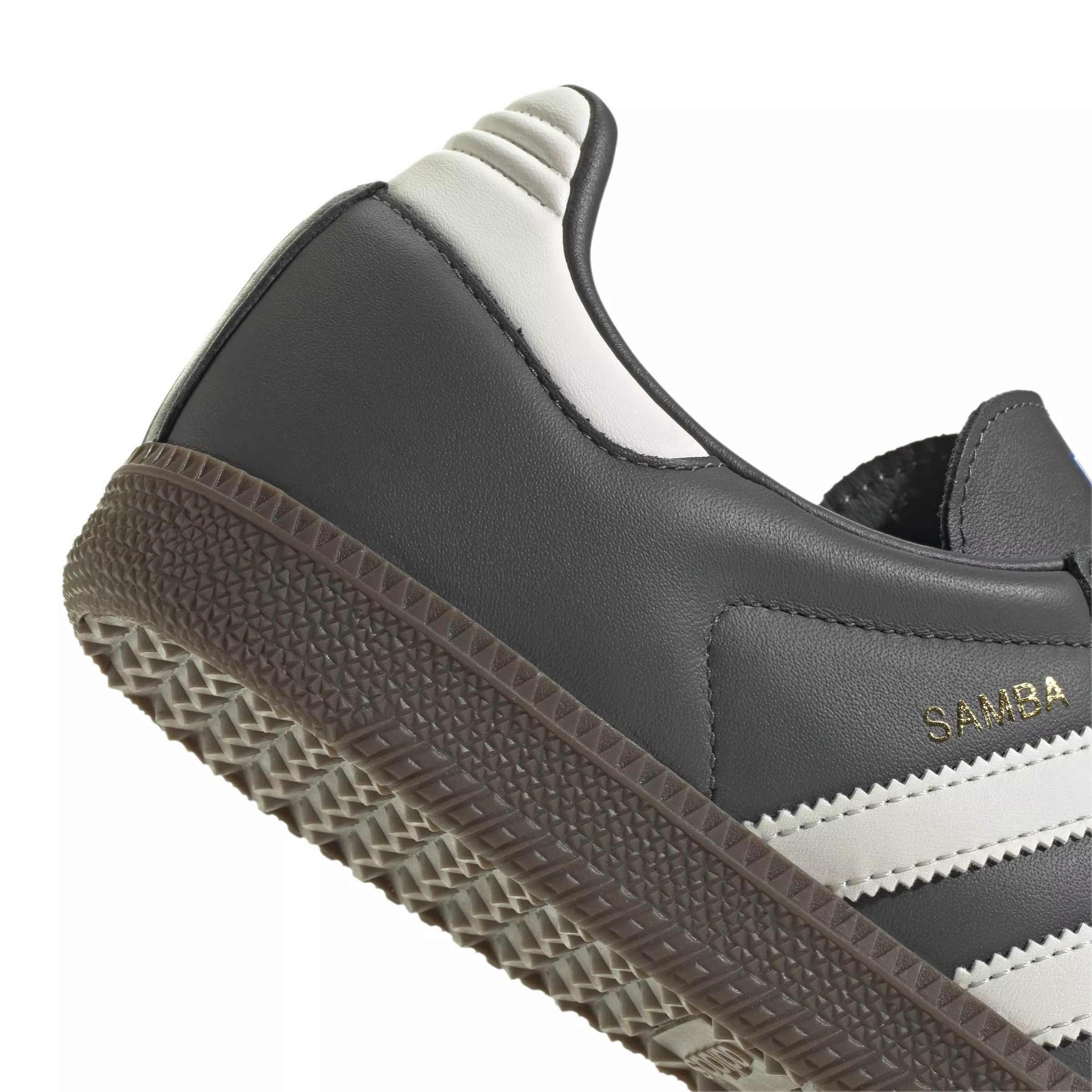 adidas Originals Samba OG "Grey Five/Core White/Gum 5" Men's Shoe - GREY/WHITE/GUM