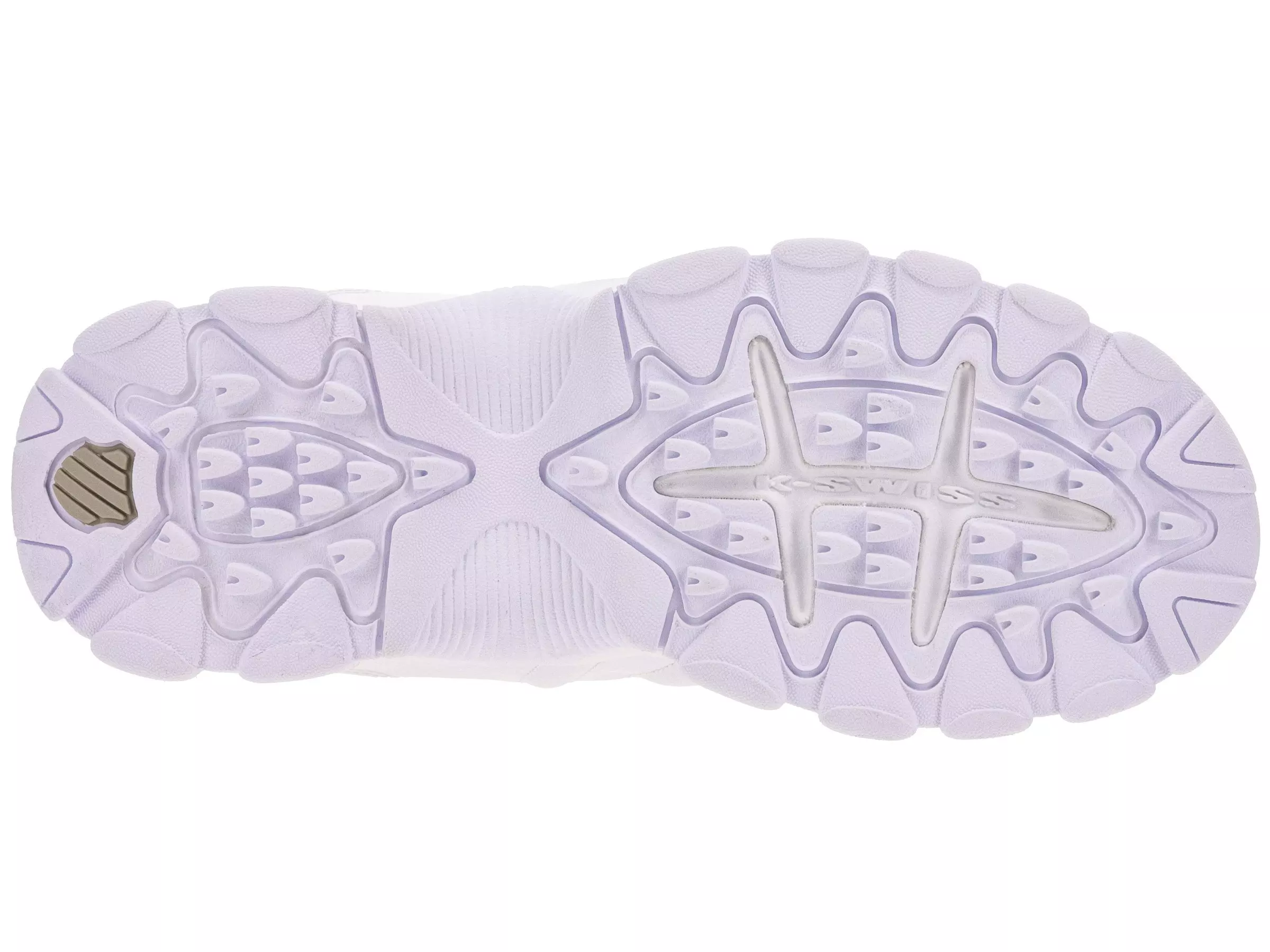 K-Swiss ST329 CMF "White/Silver" Women's Shoe - WHITE/SILVER