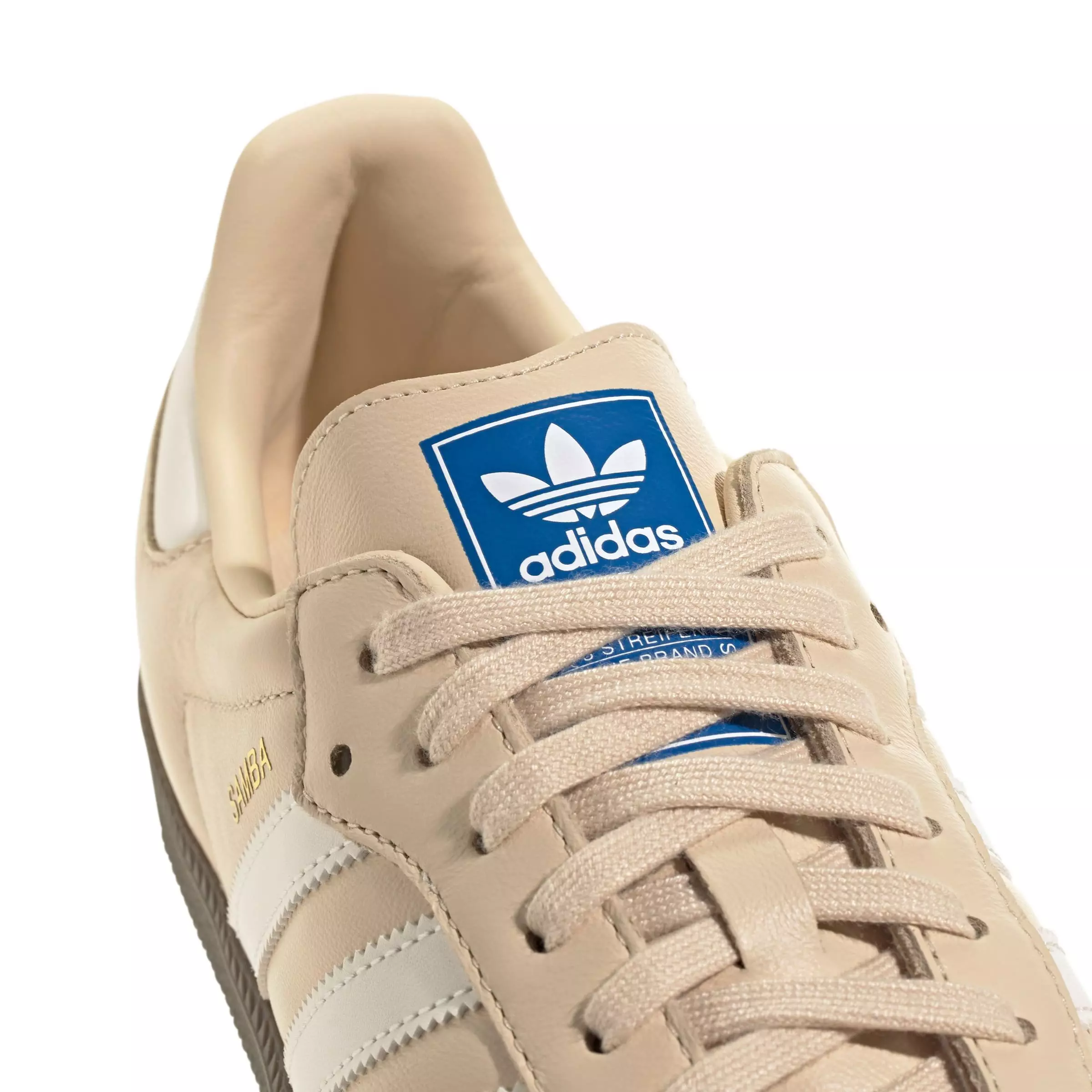 adidas Originals Samba OG "Sand Strata/Core White/Gum 5" Men's Shoe - SAND/WHITE/GUM