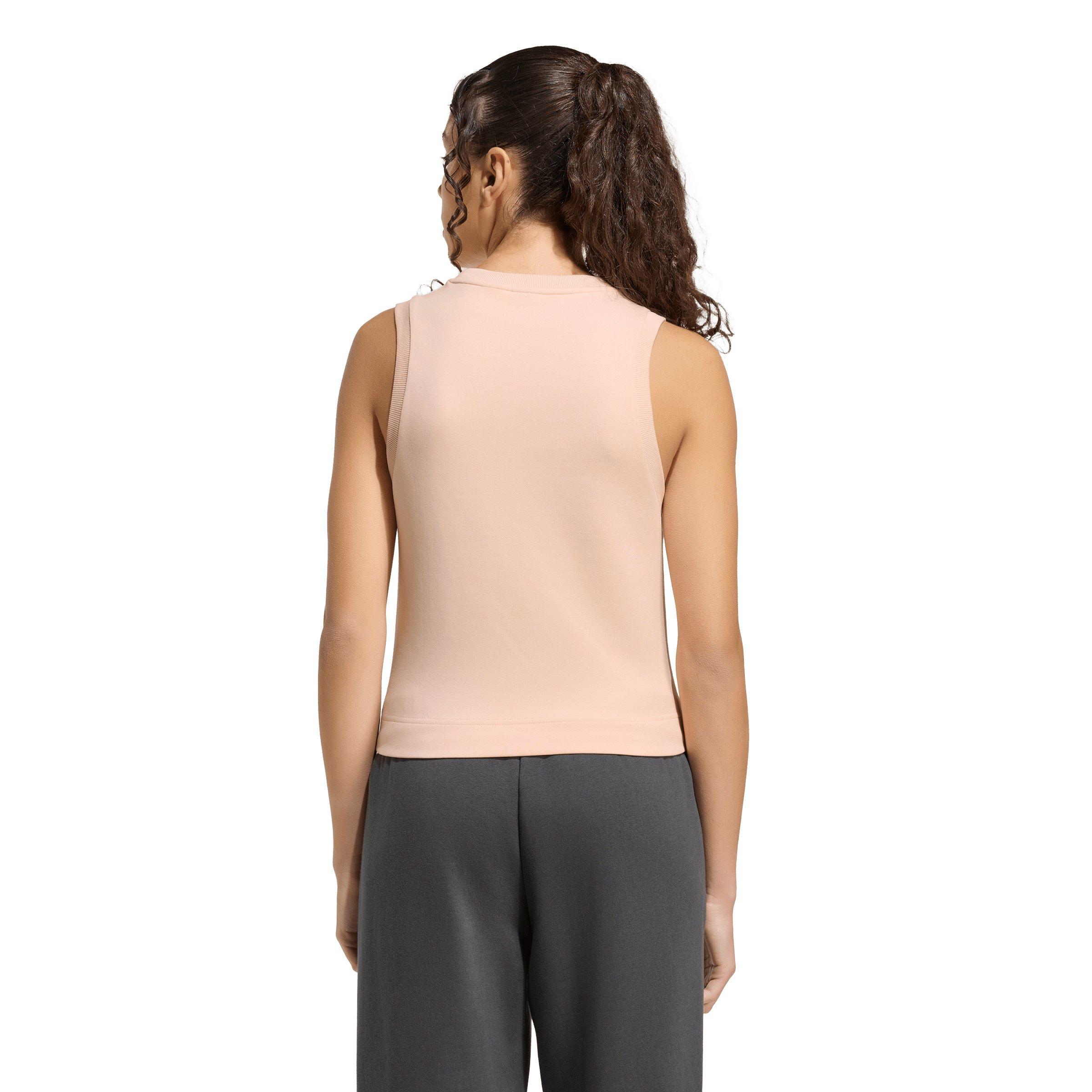 adidas Women's Soft Lux Tank Top - Light Pink - LIGHT PINK Thumbnail View 2