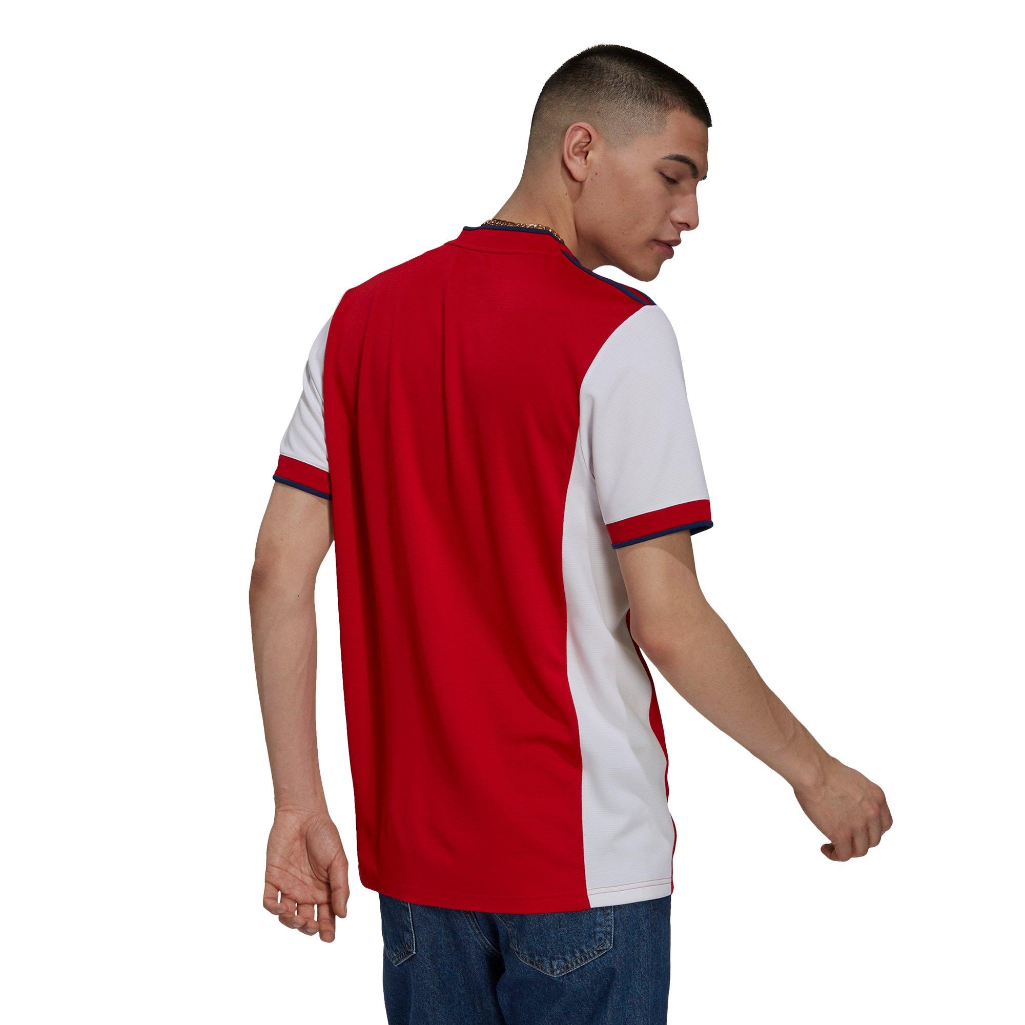 adidas Men's Arsenal 21/22 Home Soccer Jersey - WHITE Thumbnail View 2