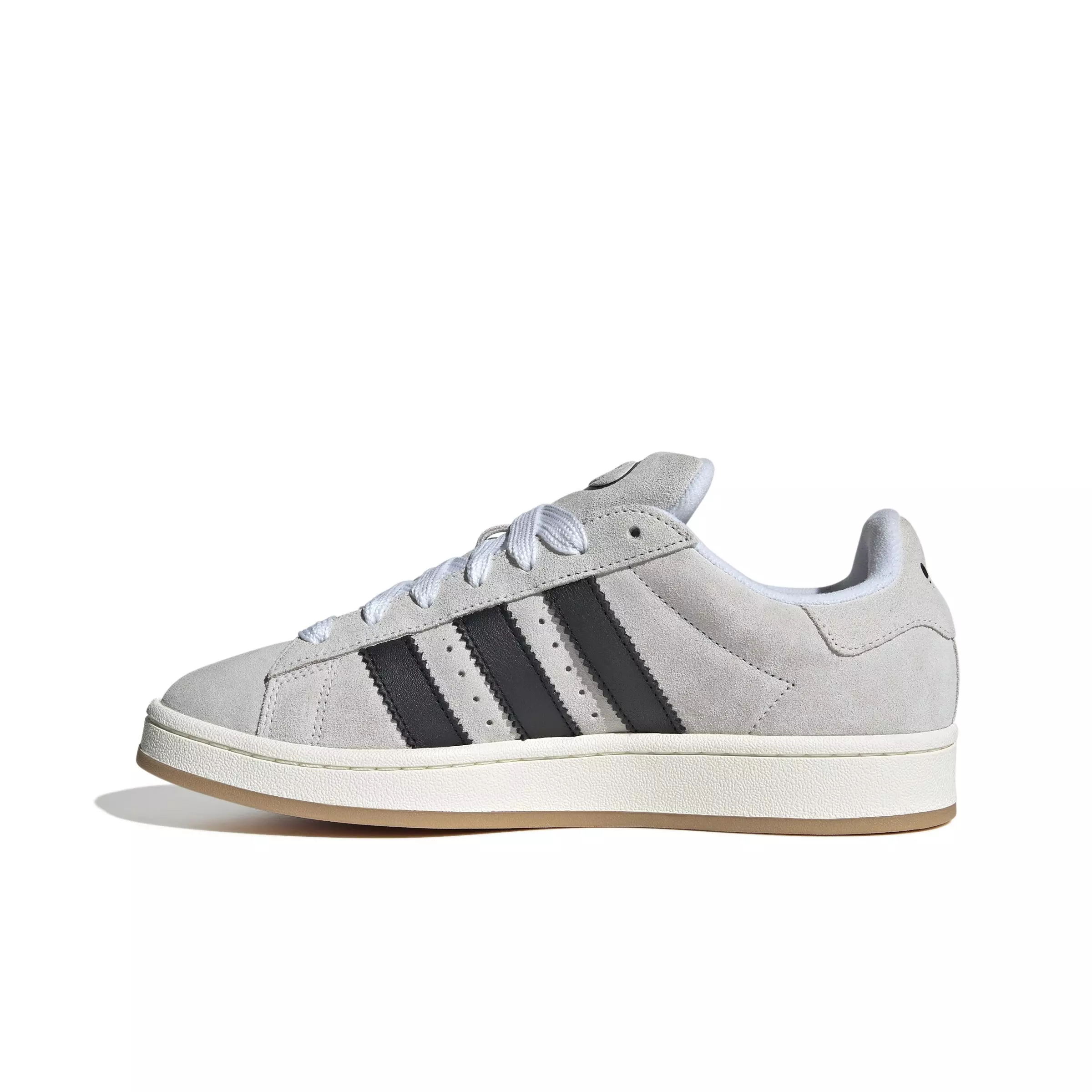 adidas Originals Campus 00s "Crystal White/Core Black/Off White" Men's Shoe - WHITE/BLACK/OFF WHITE