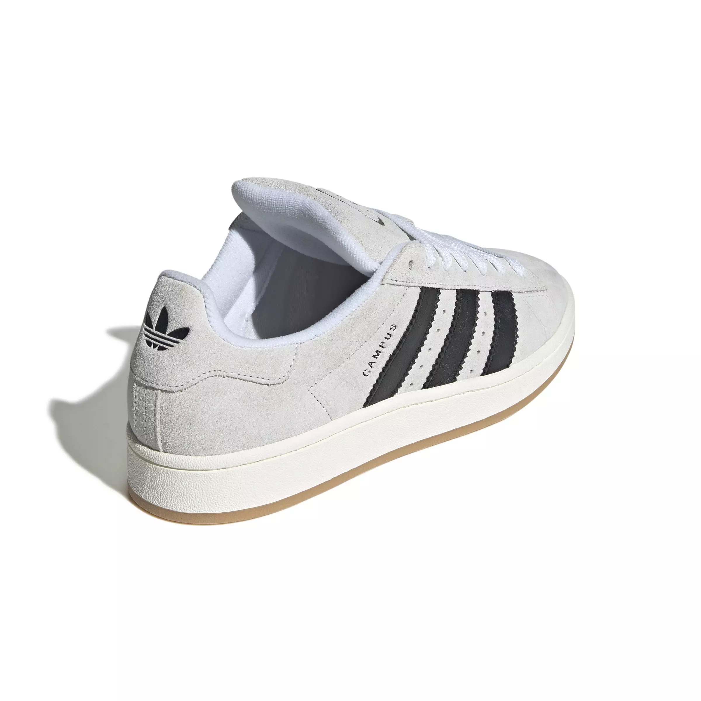 adidas Originals Campus 00s "Crystal White/Core Black/Off White" Men's Shoe - WHITE/BLACK/OFF WHITE