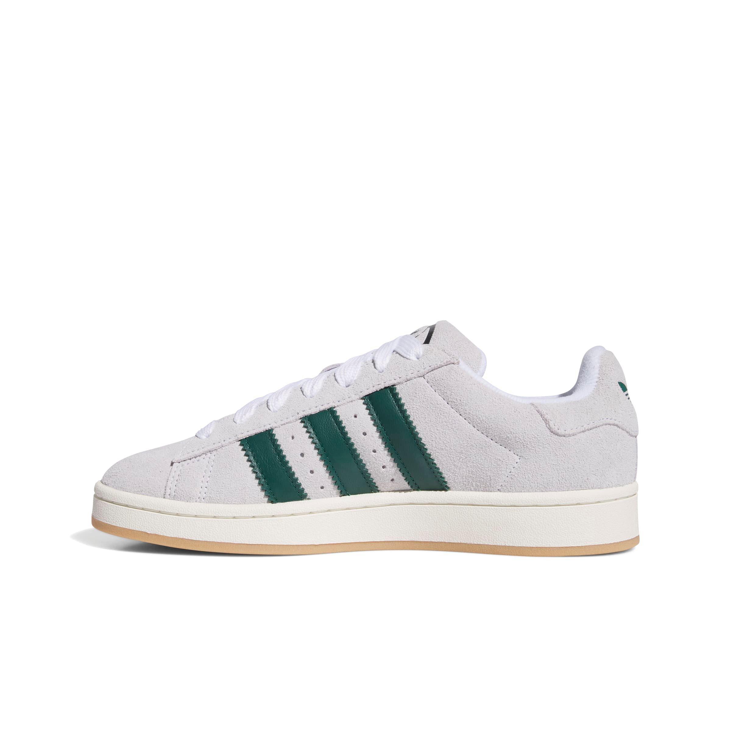 adidas Originals Campus 00s "Crystal White/Collegiate Green/Off White" Men's Shoe - WHITE/GREEN/OFF WHITE Thumbnail View 2