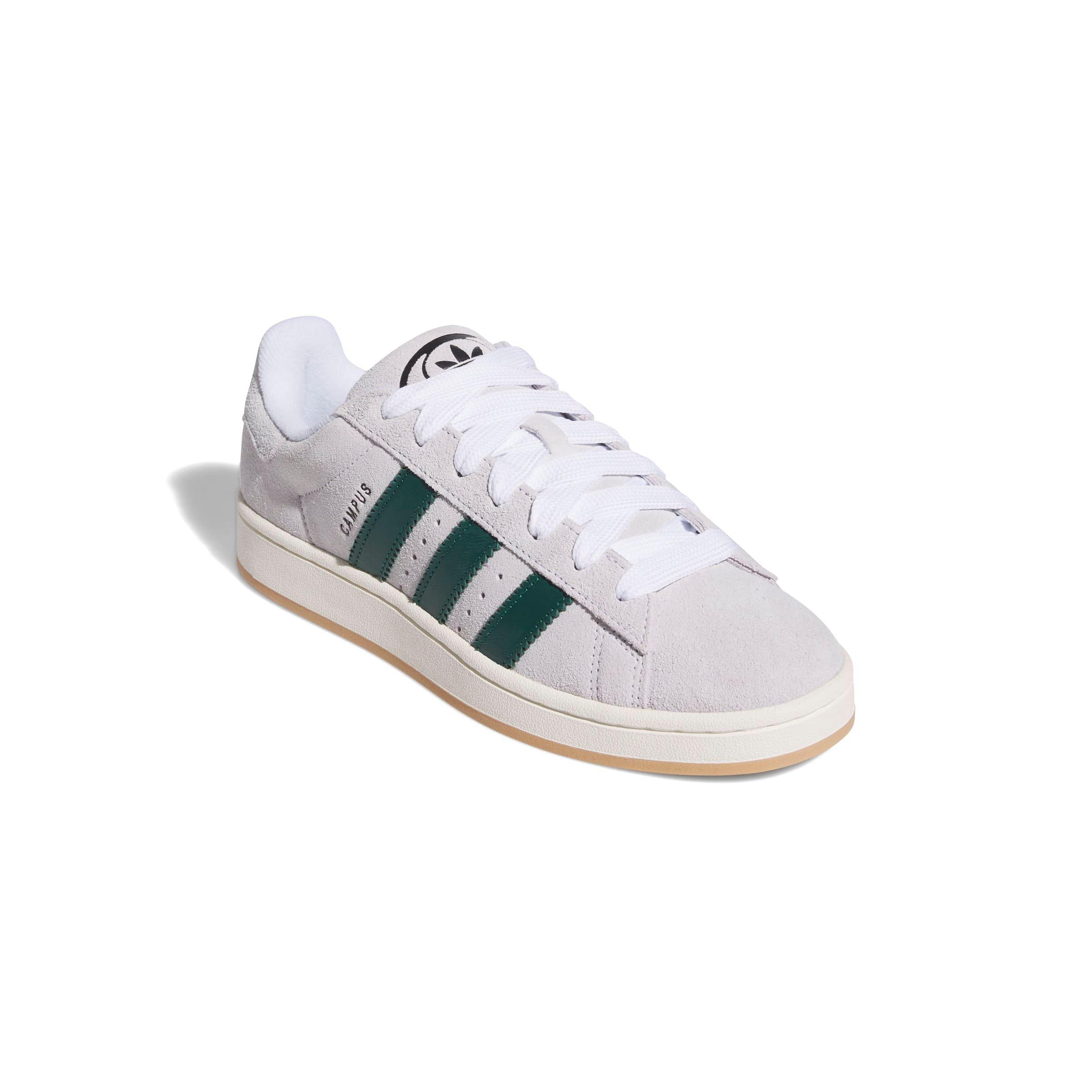 adidas Originals Campus 00s "Crystal White/Collegiate Green/Off White" Men's Shoe - WHITE/GREEN/OFF WHITE Thumbnail View 3
