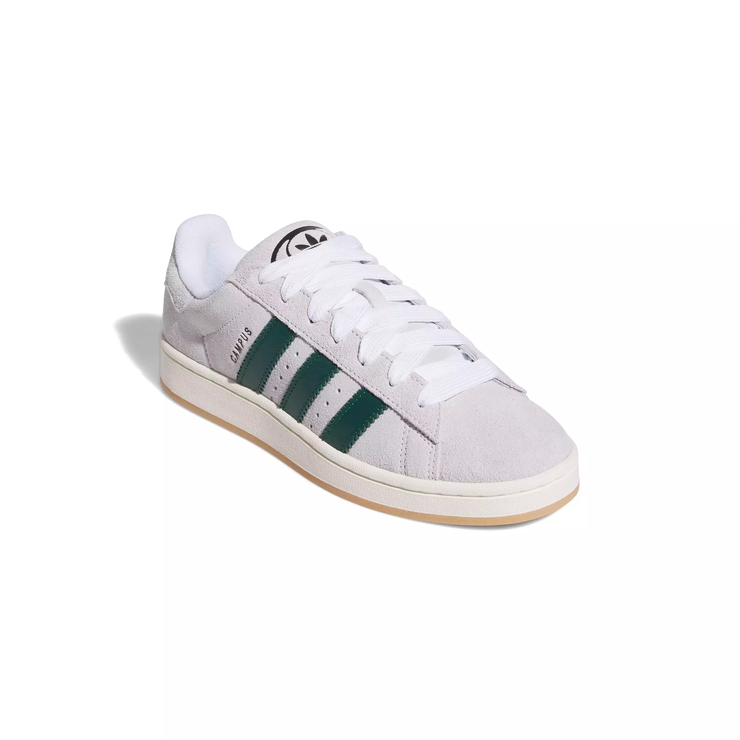 adidas Originals Campus 00s "Crystal White/Collegiate Green/Off White" Men's Shoe - WHITE/GREEN/OFF WHITE