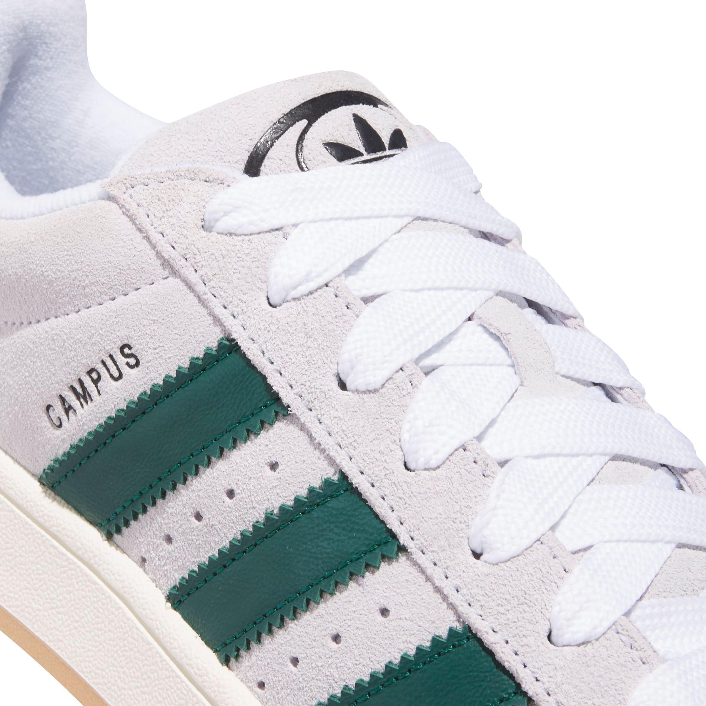 adidas Men's Campus 00s Shoes, Size 11.5, Crystal White/Collegiate Green/Off White