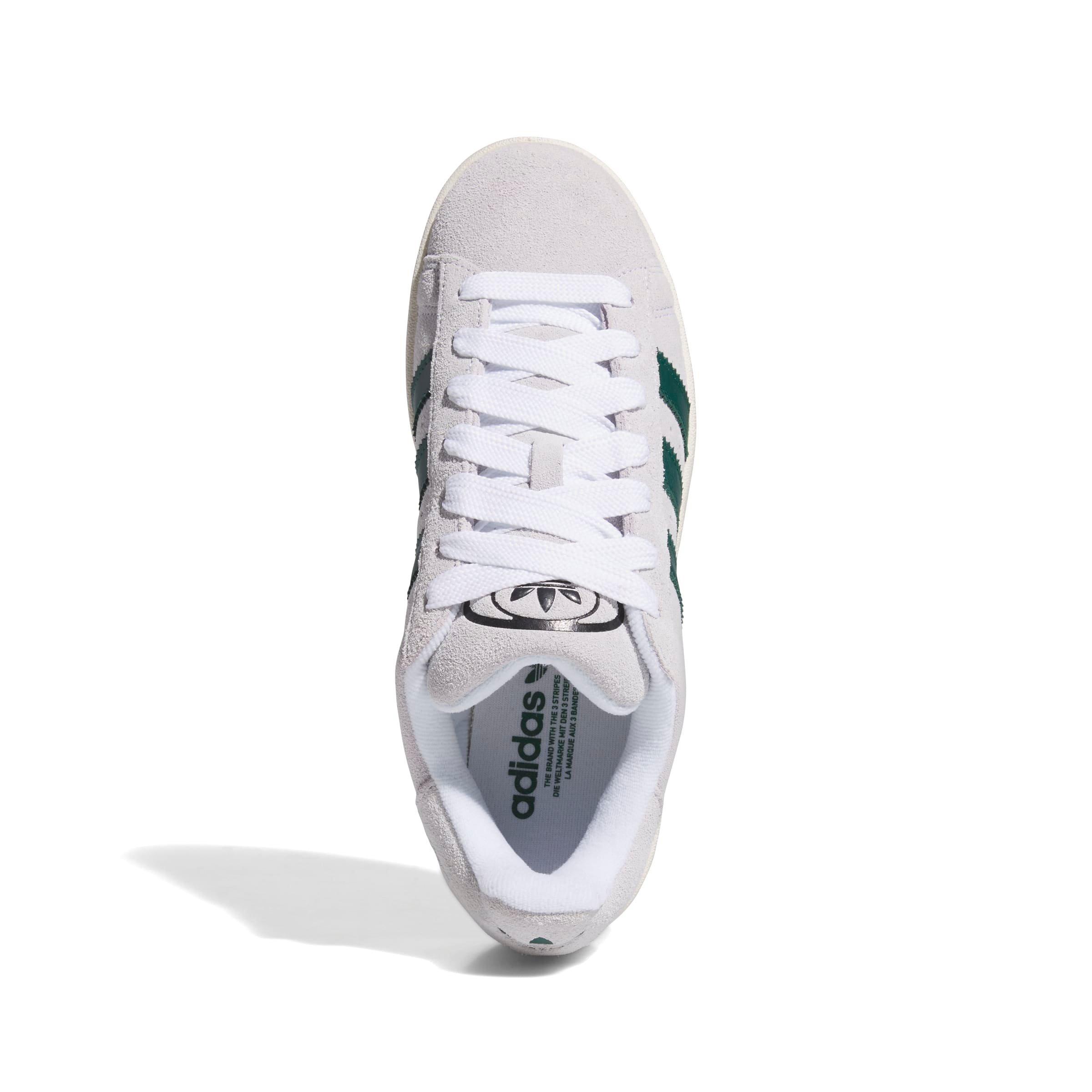 adidas Originals Campus 00s "Crystal White/Collegiate Green/Off White" Men's Shoe - WHITE/GREEN/OFF WHITE Thumbnail View 7