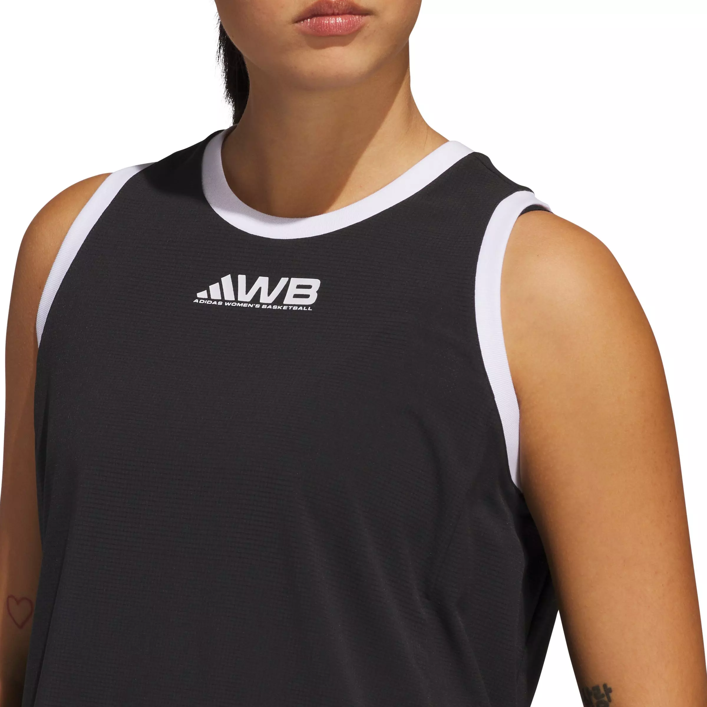adidas Women's Select Woven Tank Top - Black - BLACK