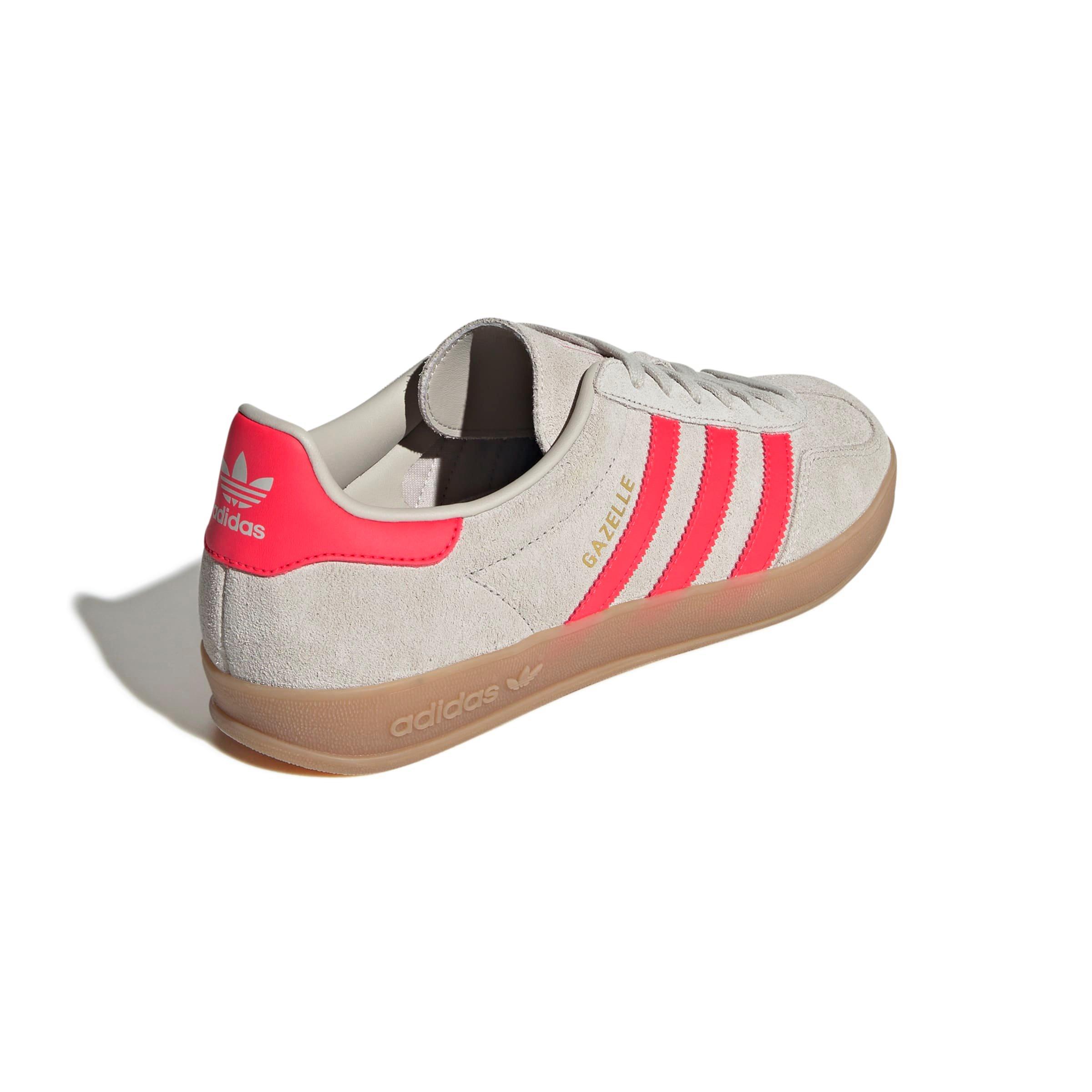 adidas Originals Gazelle "Wonder Alumina/Lucid Red/Ftwr White" Men's Shoe - ALUMINA/RED/WHITE Thumbnail View 4