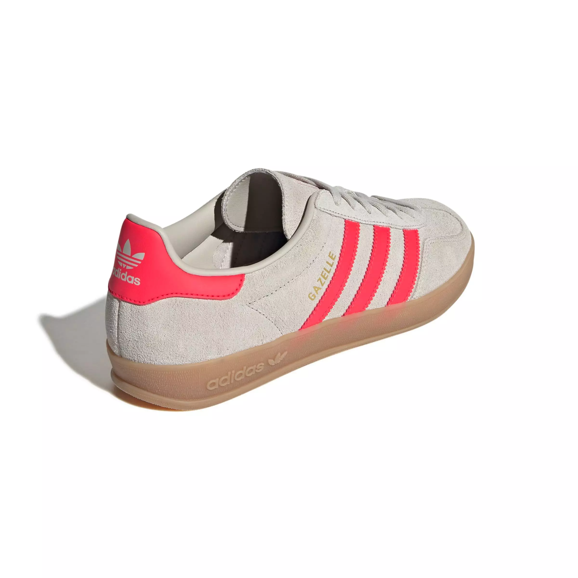adidas Originals Gazelle "Wonder Alumina/Lucid Red/Ftwr White" Men's Shoe - ALUMINA/RED/WHITE