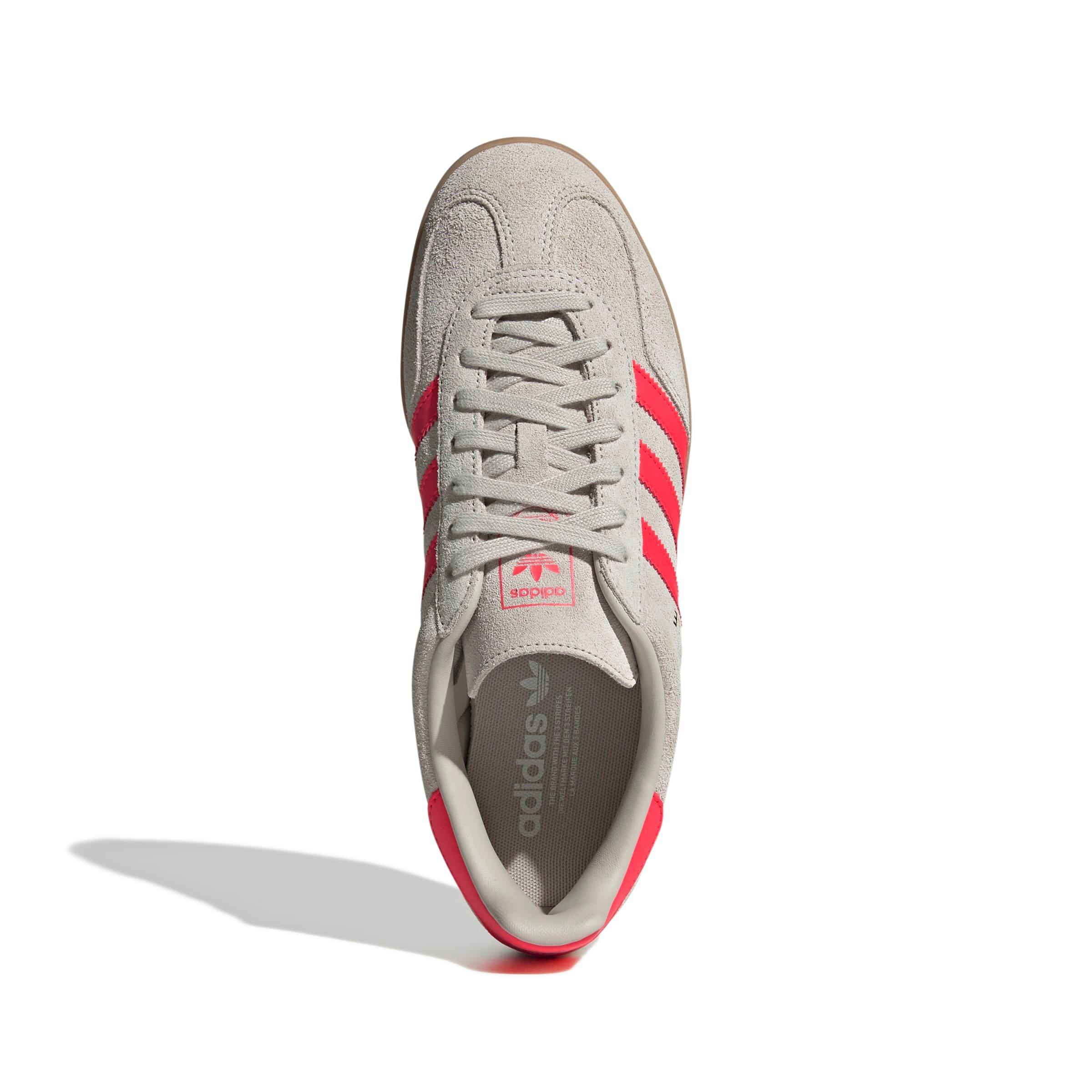 adidas Originals Gazelle "Wonder Alumina/Lucid Red/Ftwr White" Men's Shoe - ALUMINA/RED/WHITE Thumbnail View 5