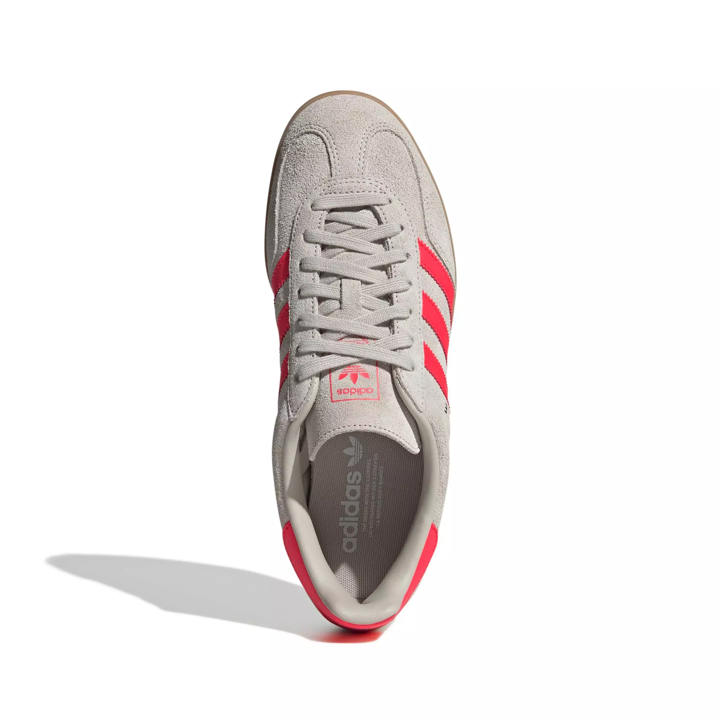 adidas Originals Gazelle "Wonder Alumina/Lucid Red/Ftwr White" Men's Shoe - ALUMINA/RED/WHITE