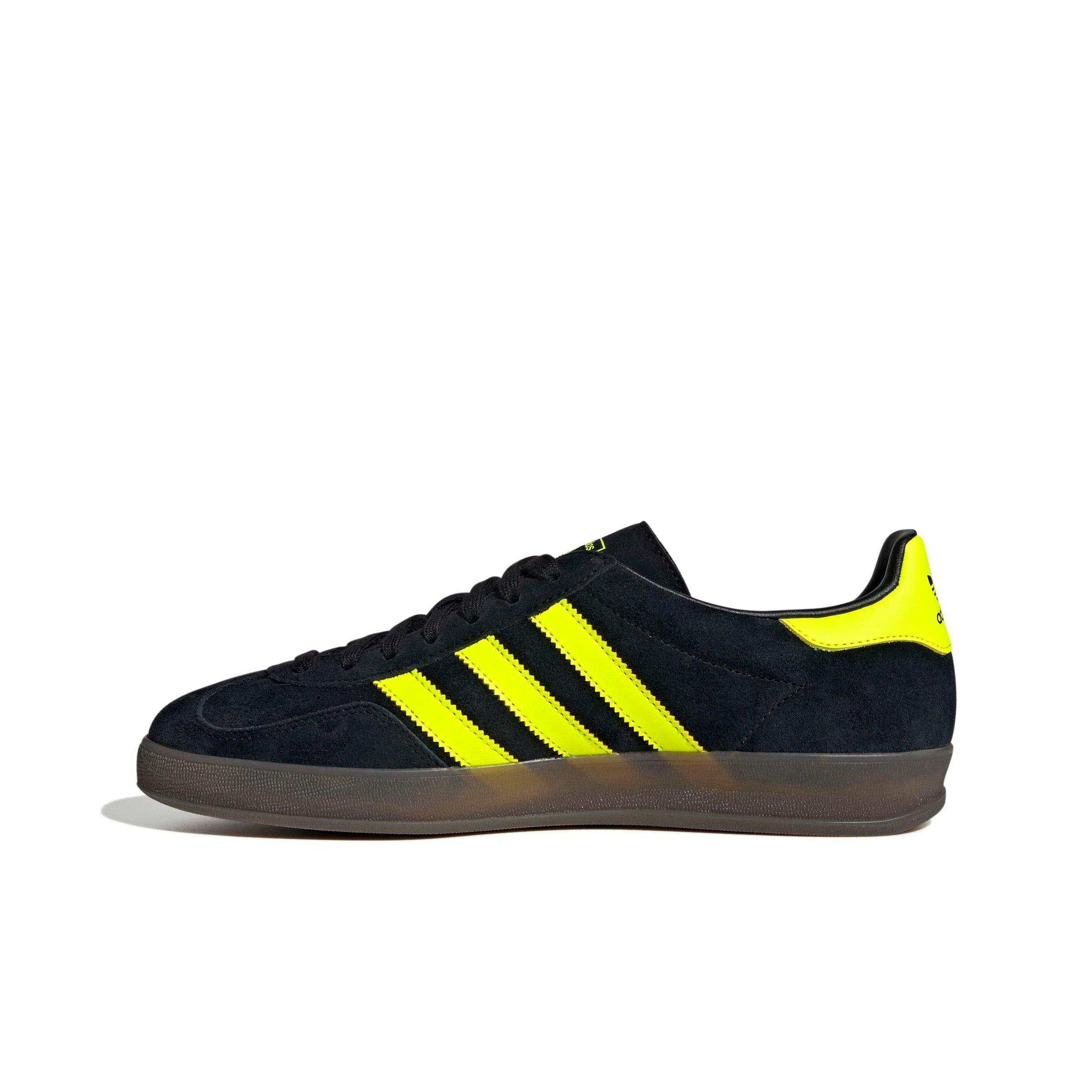 adidas Originals Gazelle "Core Black/Solar Yellow/Ftwr White" Men's Shoe - BLACK/YELLOW/WHITE Thumbnail View 2