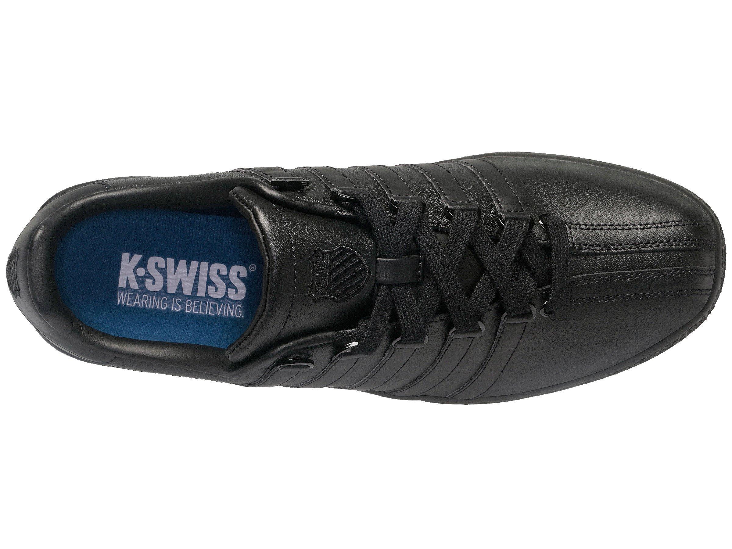 K-Swiss Classic VN "Black/Black" Women's Shoe - BLACK/ BLACK Thumbnail View 6