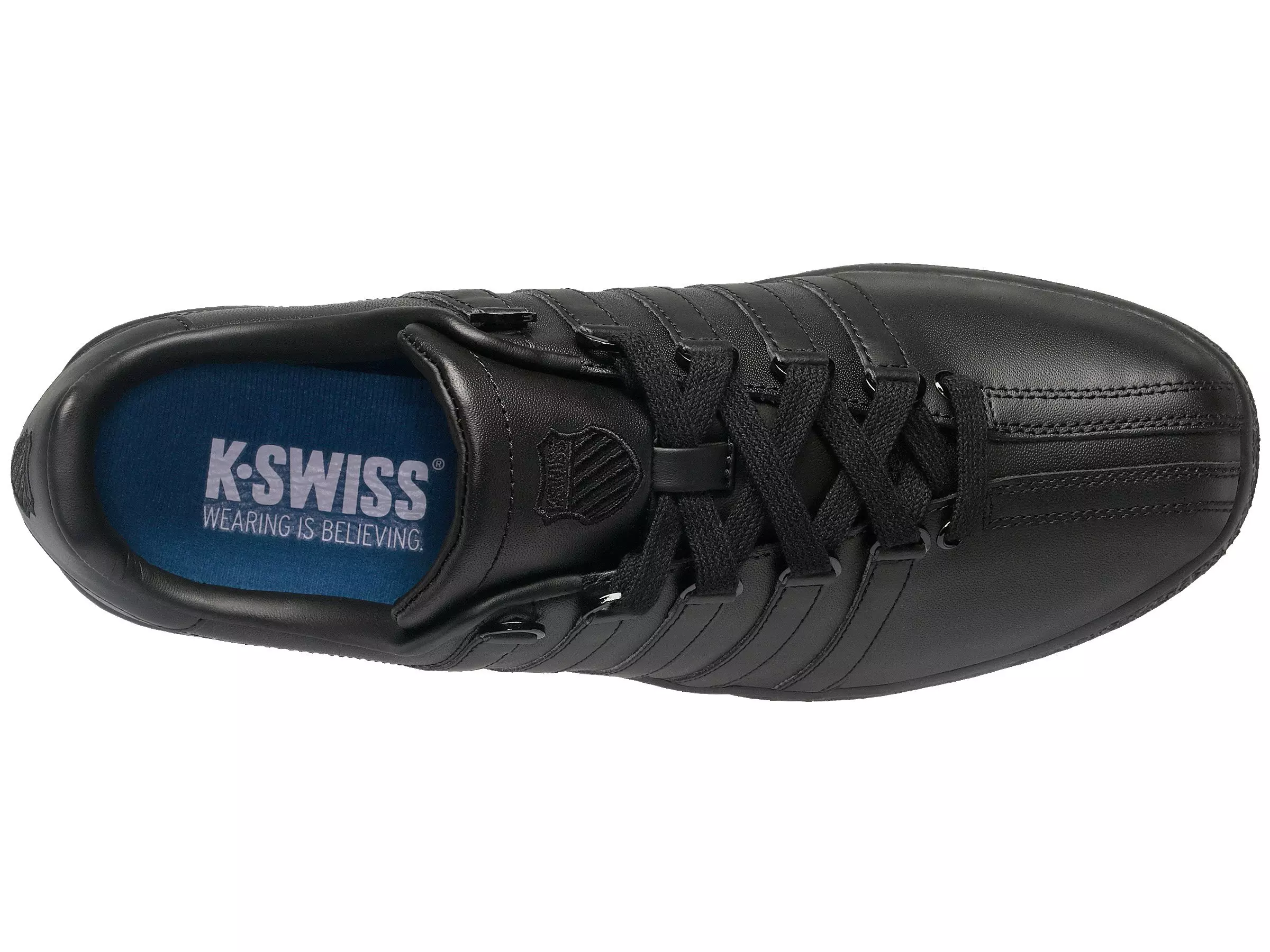 K-Swiss Classic VN "Black/Black" Women's Shoe - BLACK/ BLACK