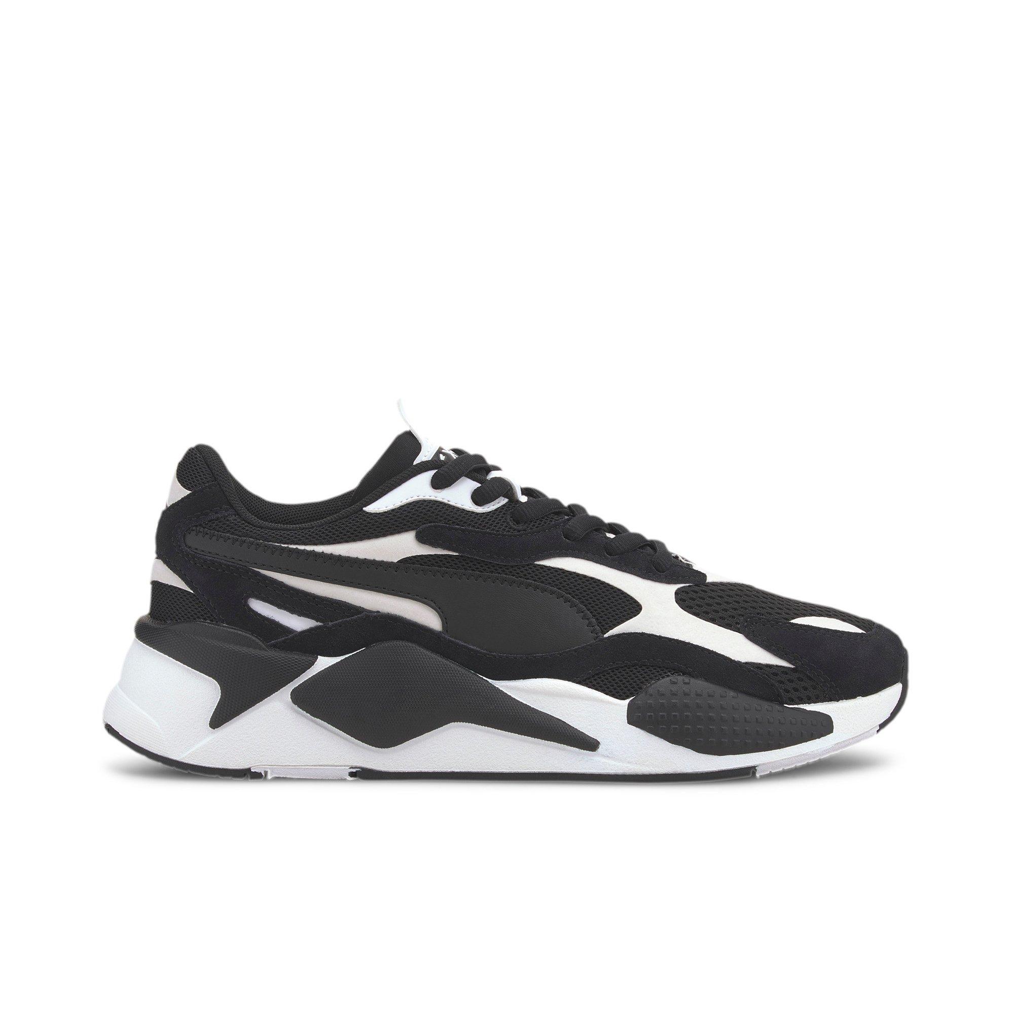 puma rsx3 white and black