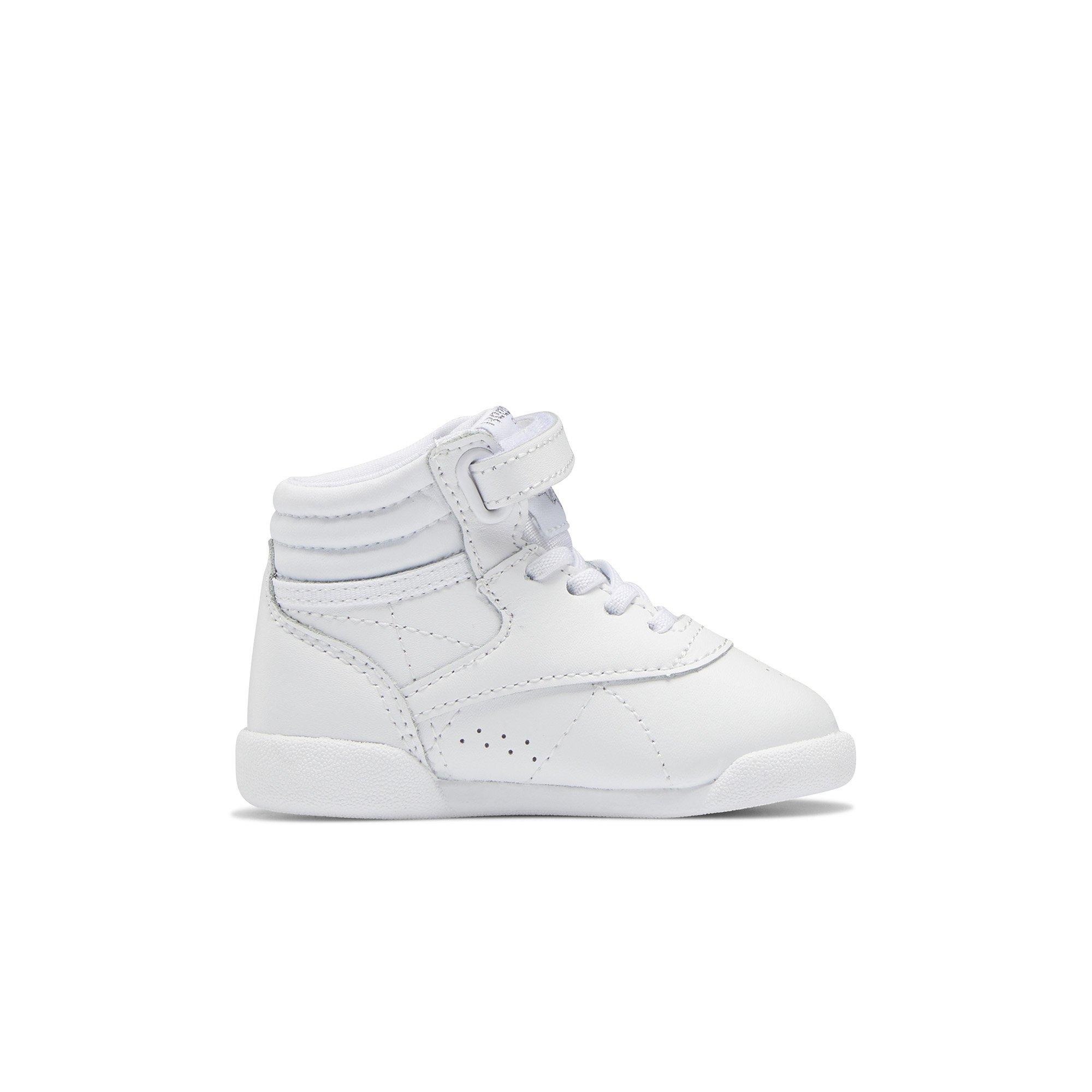 Reebok Freestyle Hi White/Ftwr White" Toddler Shoe