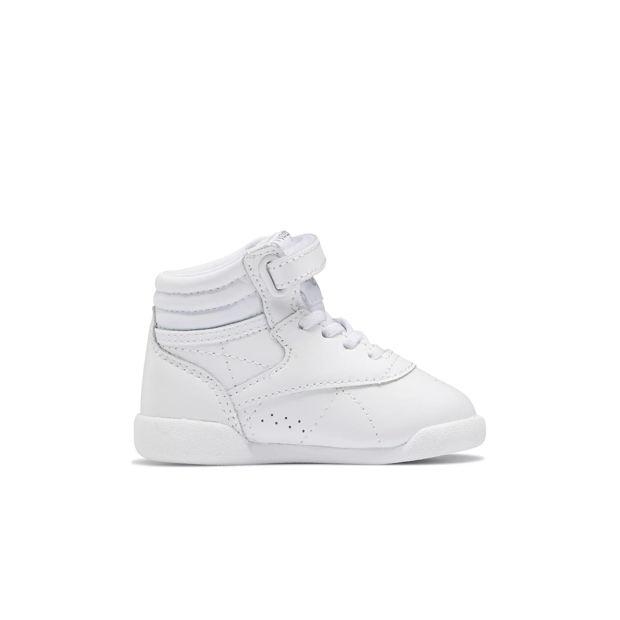 Reebok Freestyle Hi "Ftwr White/Ftwr White" Toddler Kids' Shoe - WHITE