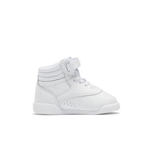 Reebok Freestyle Hi "Ftwr White/Ftwr White" Toddler Kids' Shoe