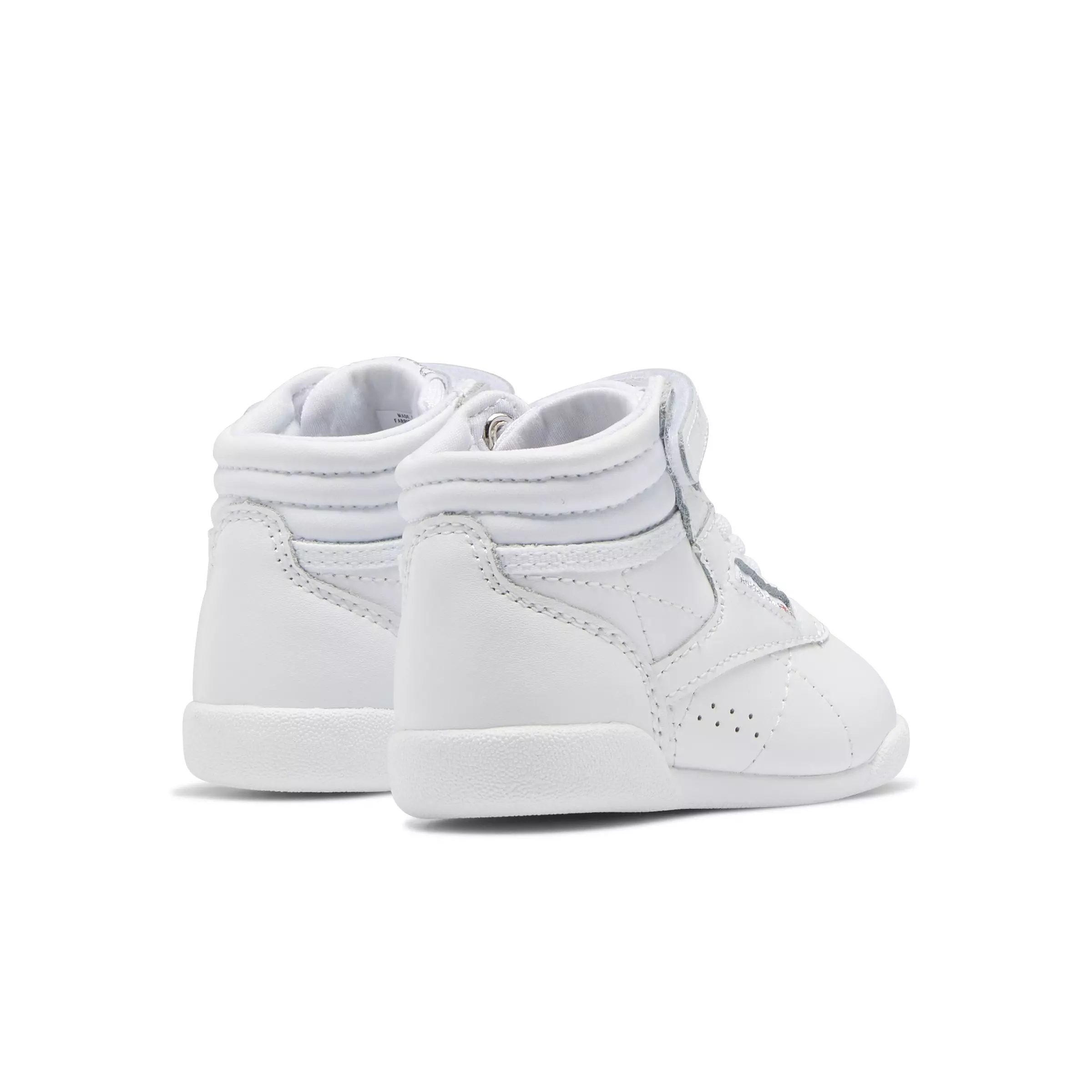 Reebok Freestyle Hi "Ftwr White/Ftwr White" Toddler Kids' Shoe - WHITE