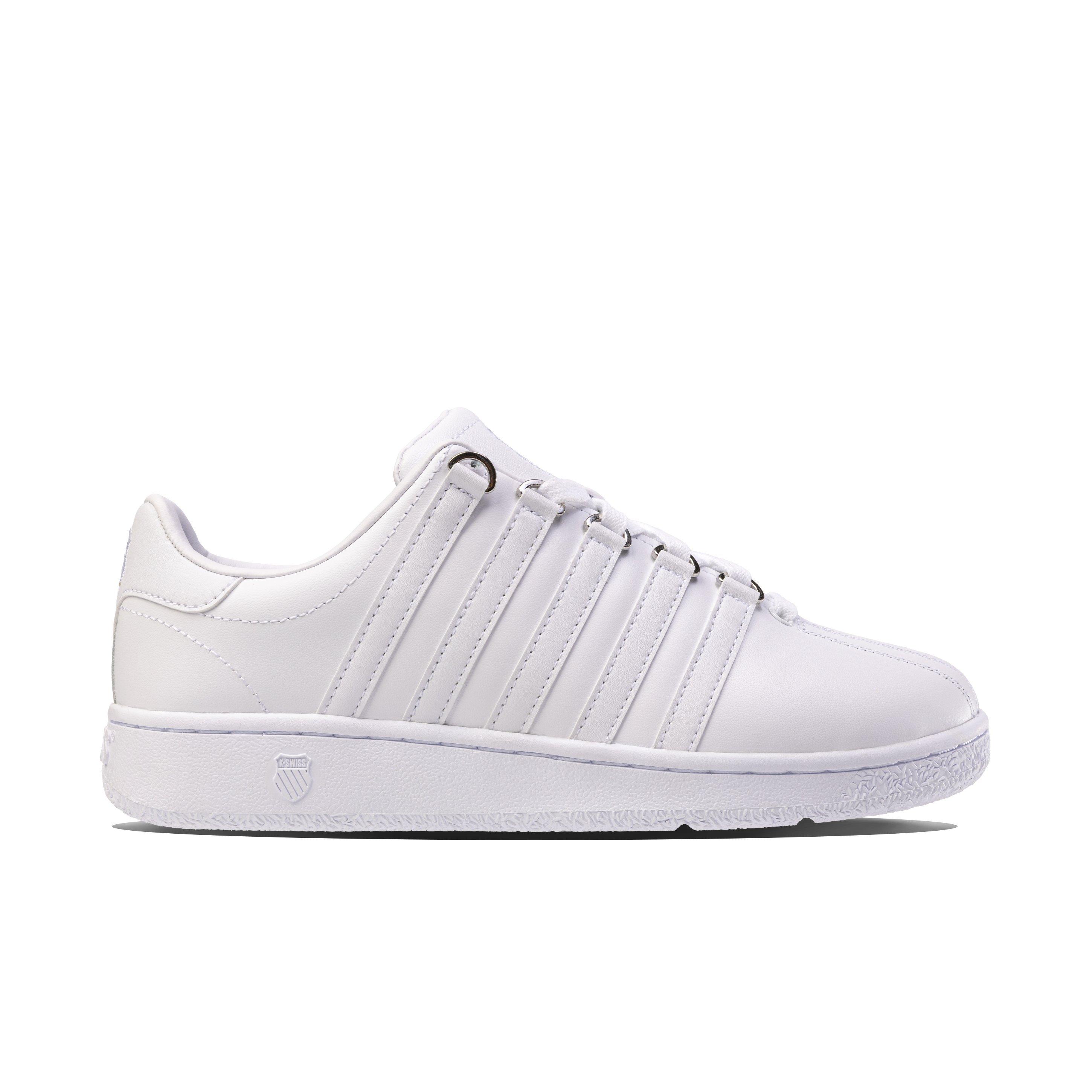 K-Swiss Classic VN "White/White" Women's Shoe - WHITE/WHITE Thumbnail View 1
