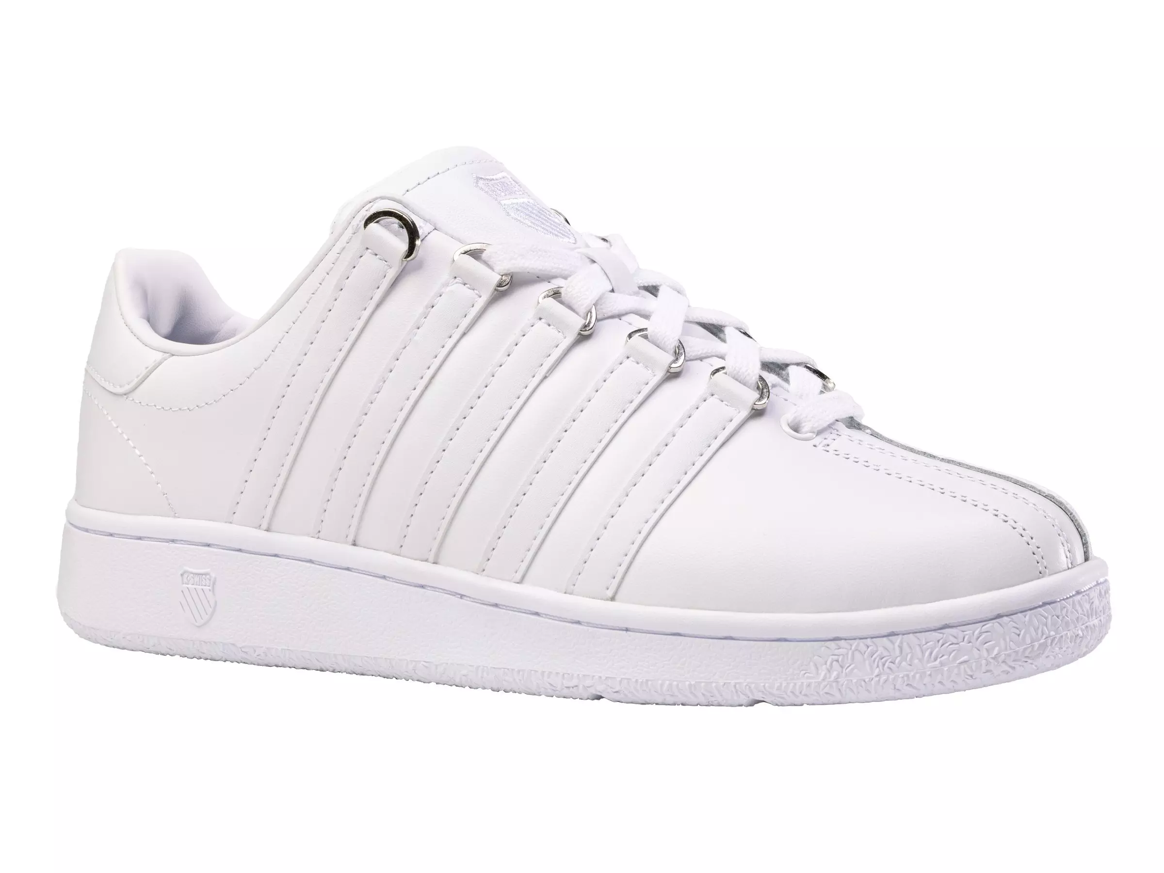 K-Swiss Classic VN "White/White" Women's Shoe - WHITE/WHITE