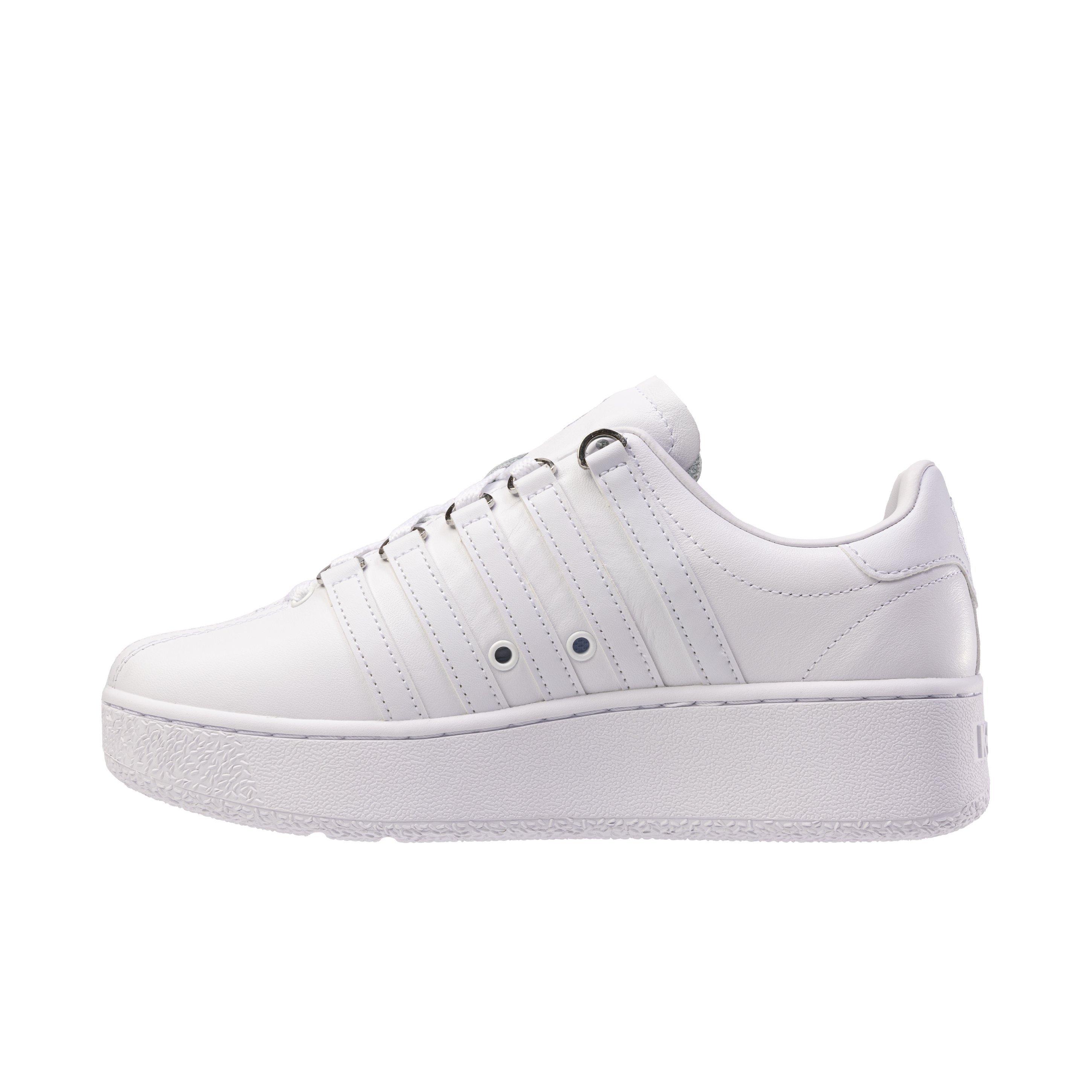 K-Swiss Classic VN Platform "White/White" Women's Shoe - WHITE/WHITE Thumbnail View 2