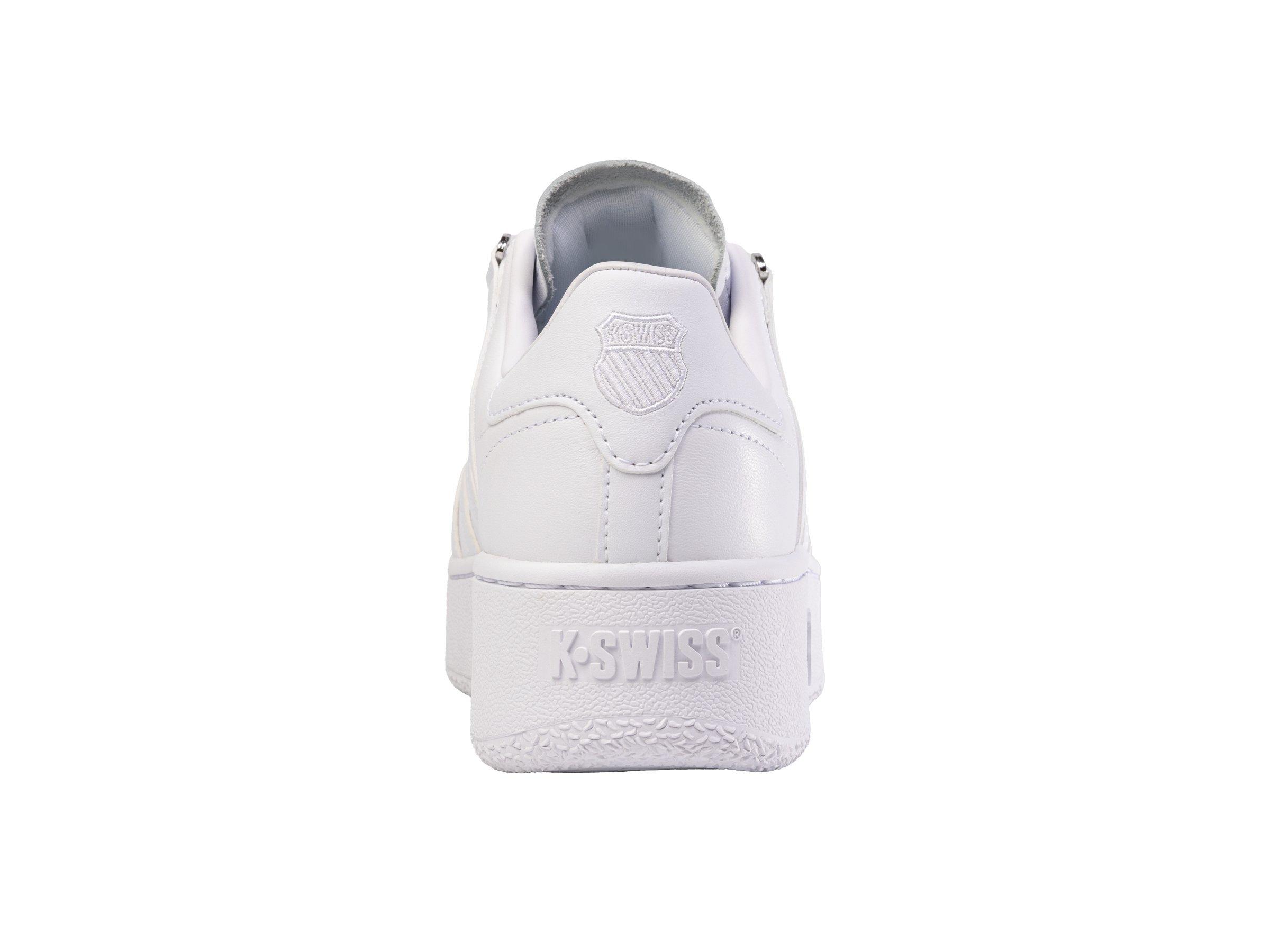 K-Swiss Classic VN Platform "White/White" Women's Shoe - WHITE/WHITE Thumbnail View 5