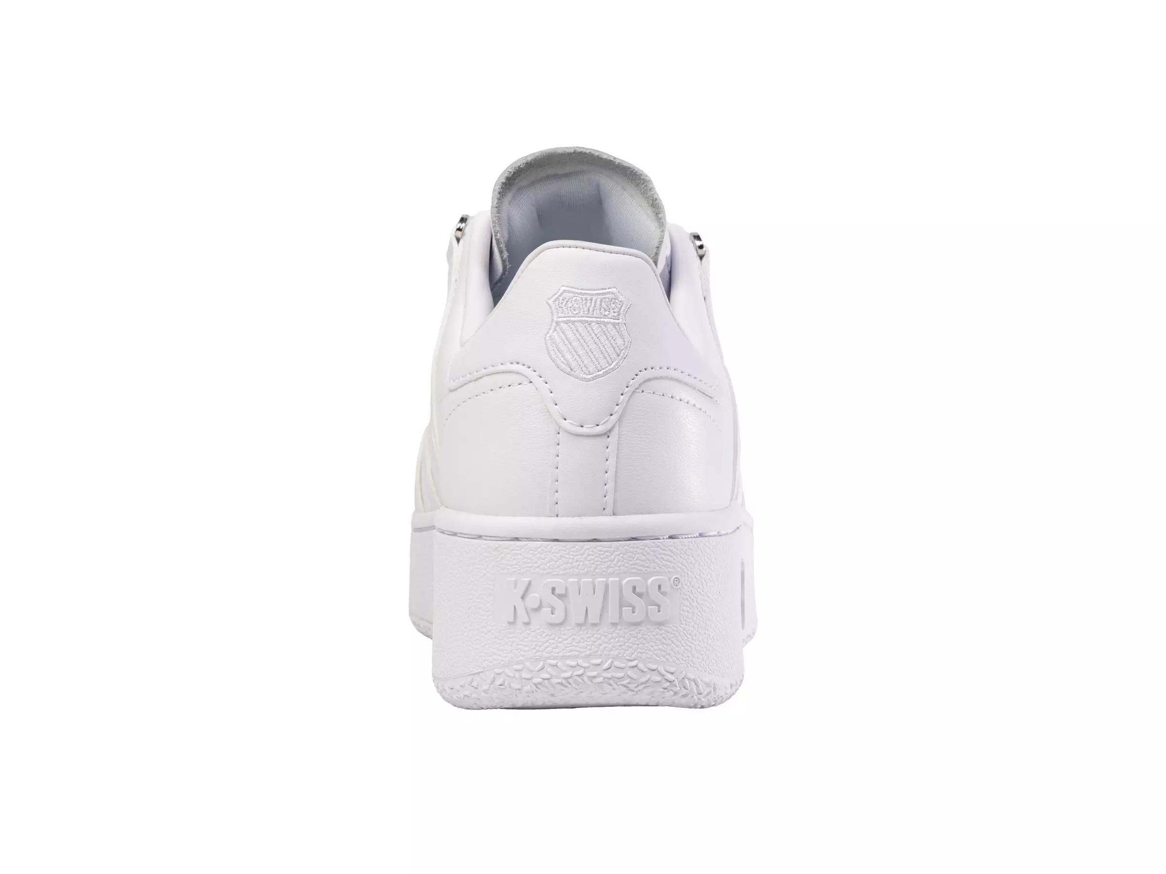 K-Swiss Classic VN Platform "White/White" Women's Shoe - WHITE/WHITE