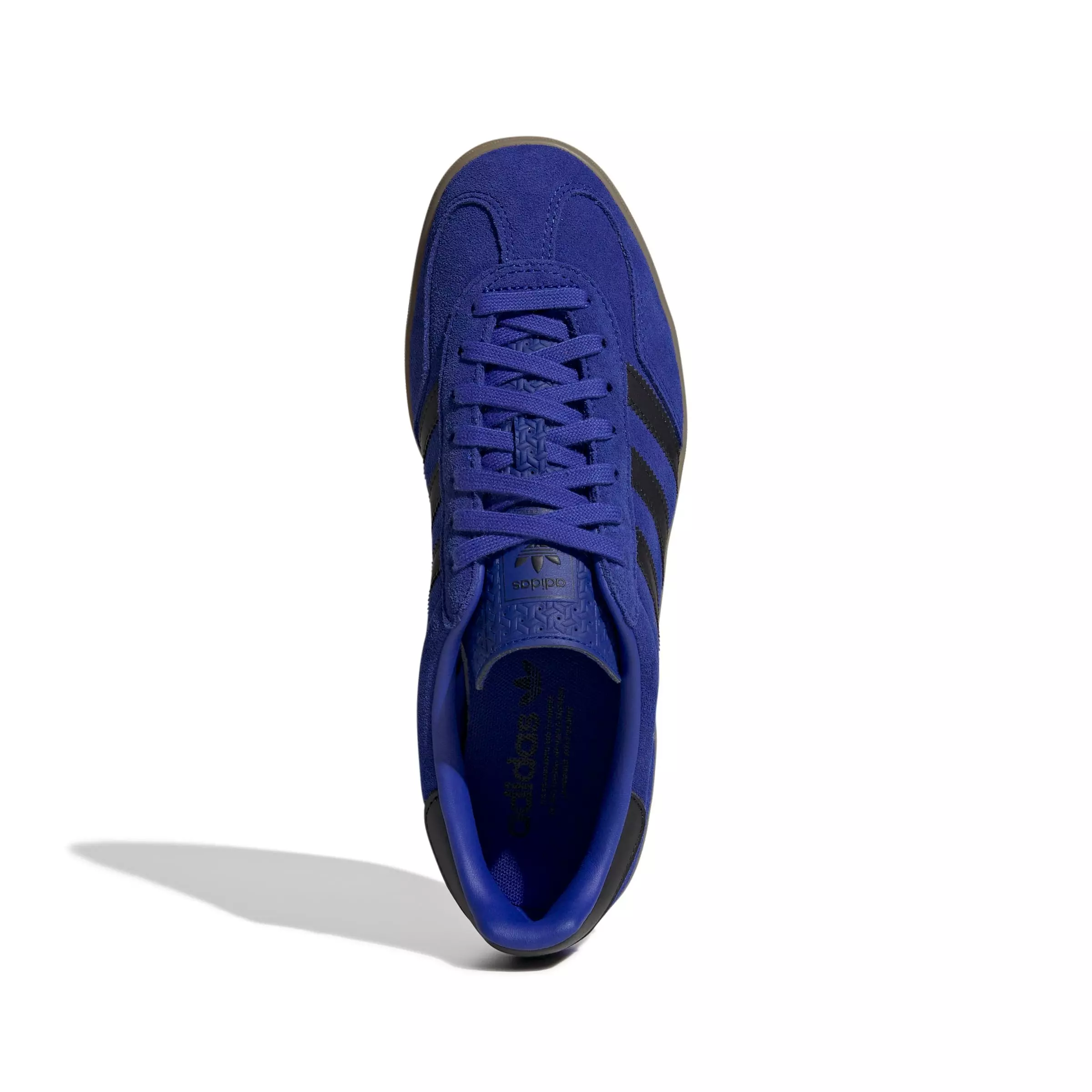 adidas Originals Gazelle "Lucid Blue/Core Black/Gold Metallic" Men's Shoe - BLUE/BLACK/GOLD