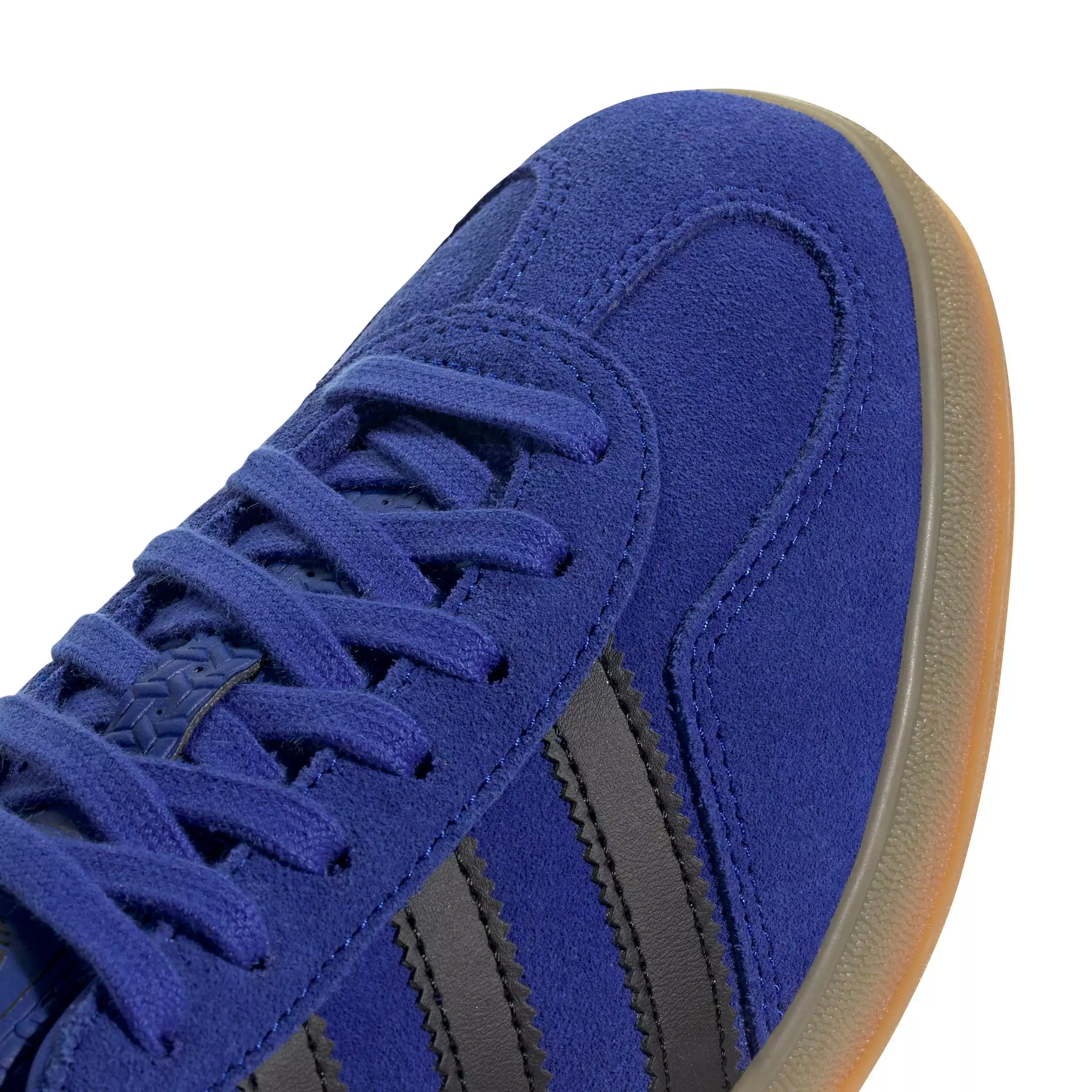adidas Originals Gazelle "Lucid Blue/Core Black/Gold Metallic" Men's Shoe - BLUE/BLACK/GOLD