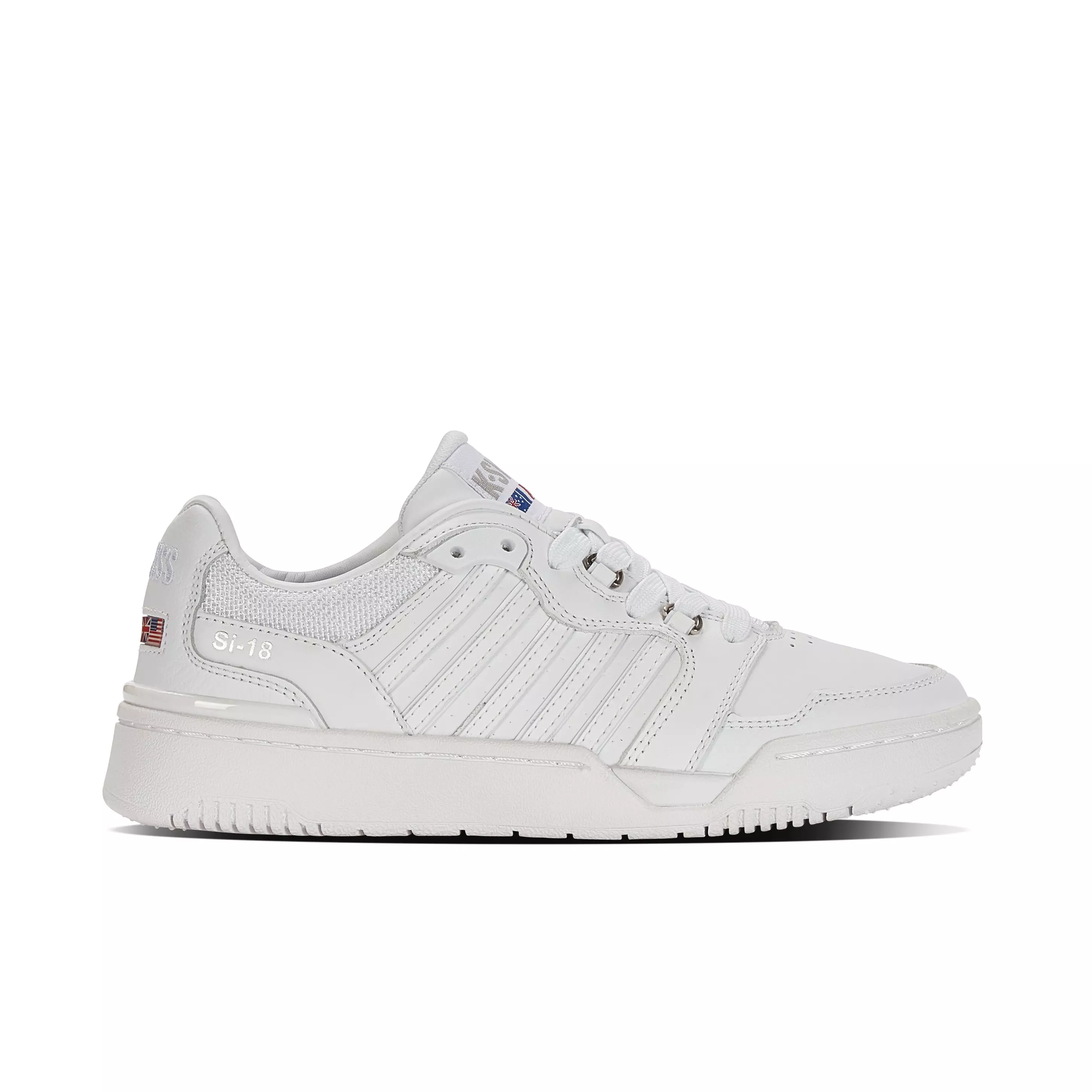 K-Swiss Si-18 Rival "White/White" Women's Shoe - WHITE/WHITE