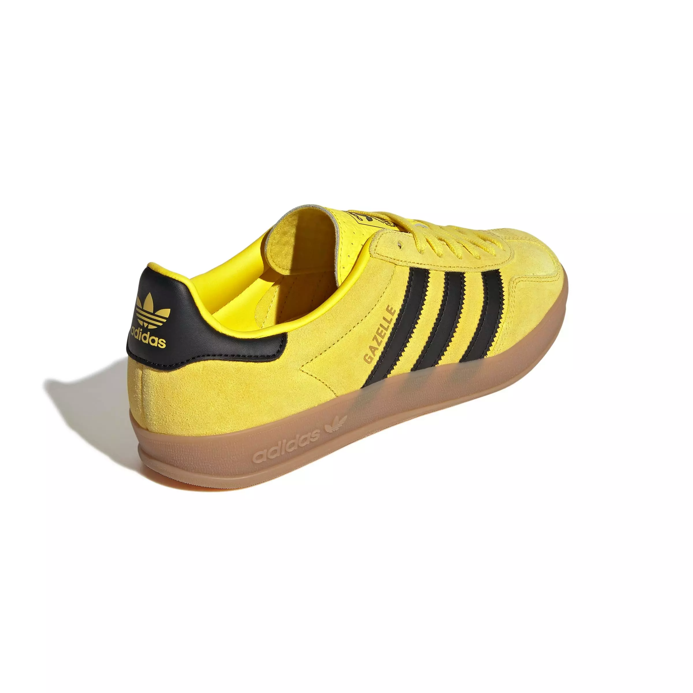 adidas Originals Gazelle "Shock Yellow/Core Black/Gold Metallic" Men's Shoe - YELLOW/BLACK/GOLD