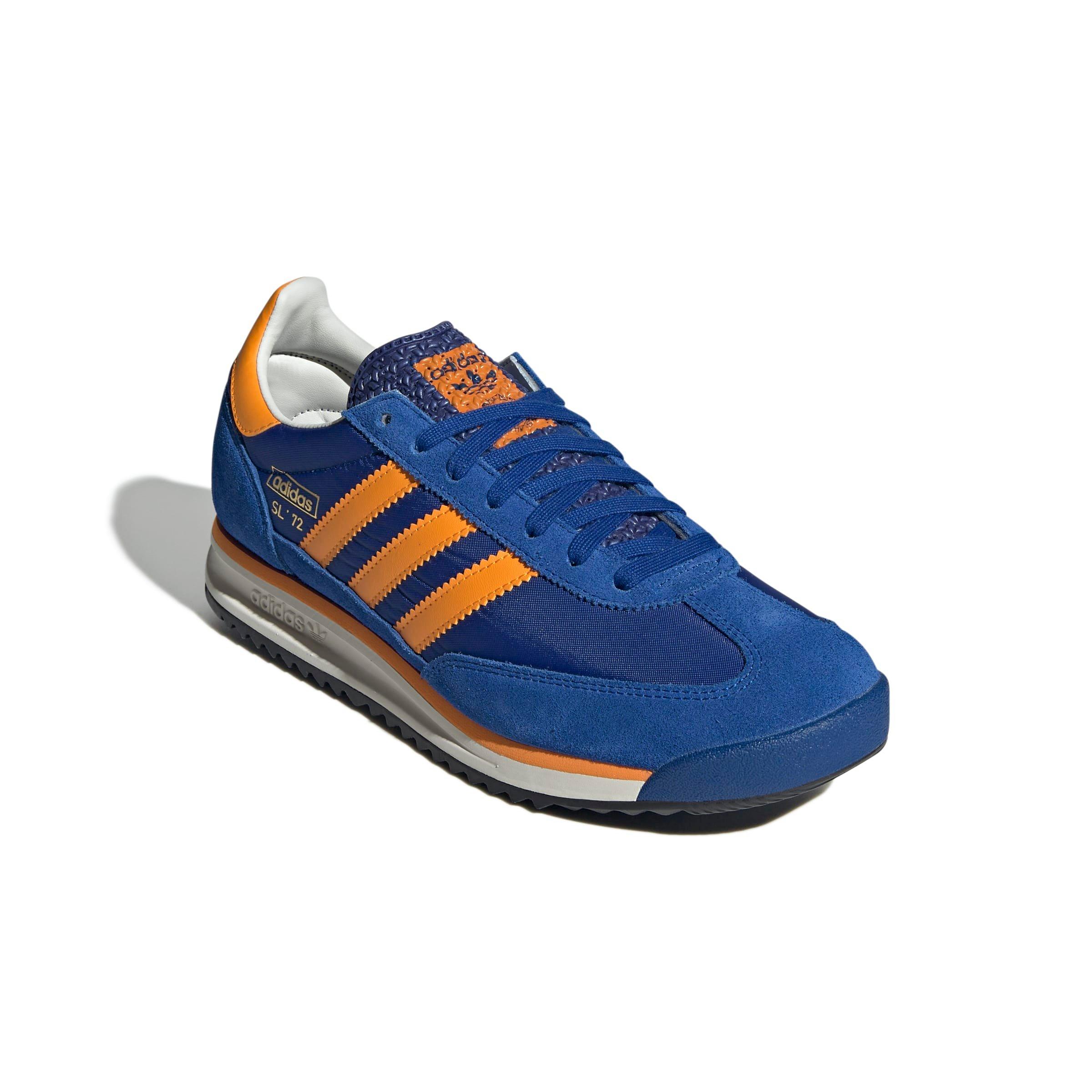 adidas Originals SL 72 RS "Team Royal Blue/Crew Orange/Off White" Men's Shoe - ROYAL/ORANGE/OFF WHITE Thumbnail View 3
