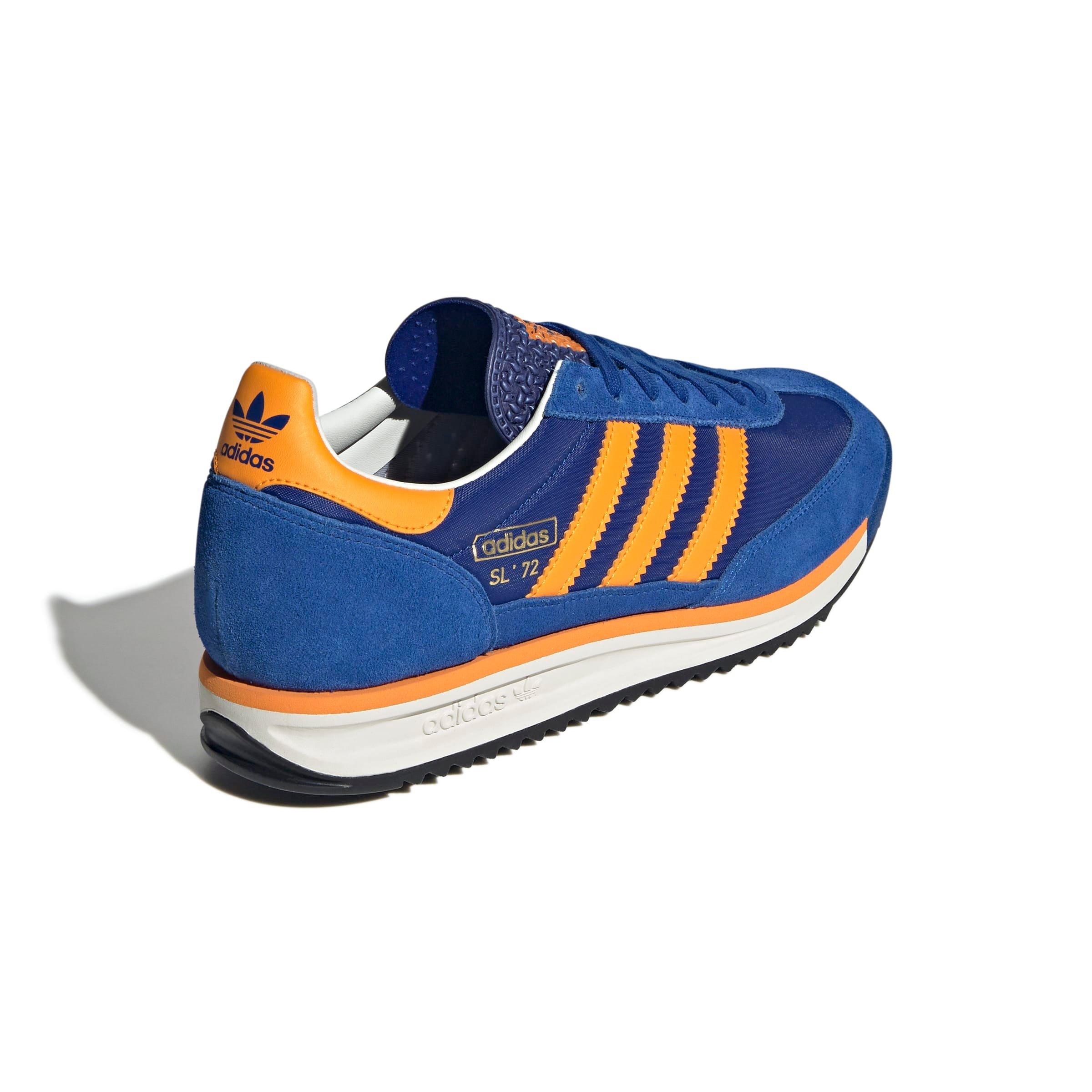 adidas Originals SL 72 RS "Team Royal Blue/Crew Orange/Off White" Men's Shoe - ROYAL/ORANGE/OFF WHITE Thumbnail View 4