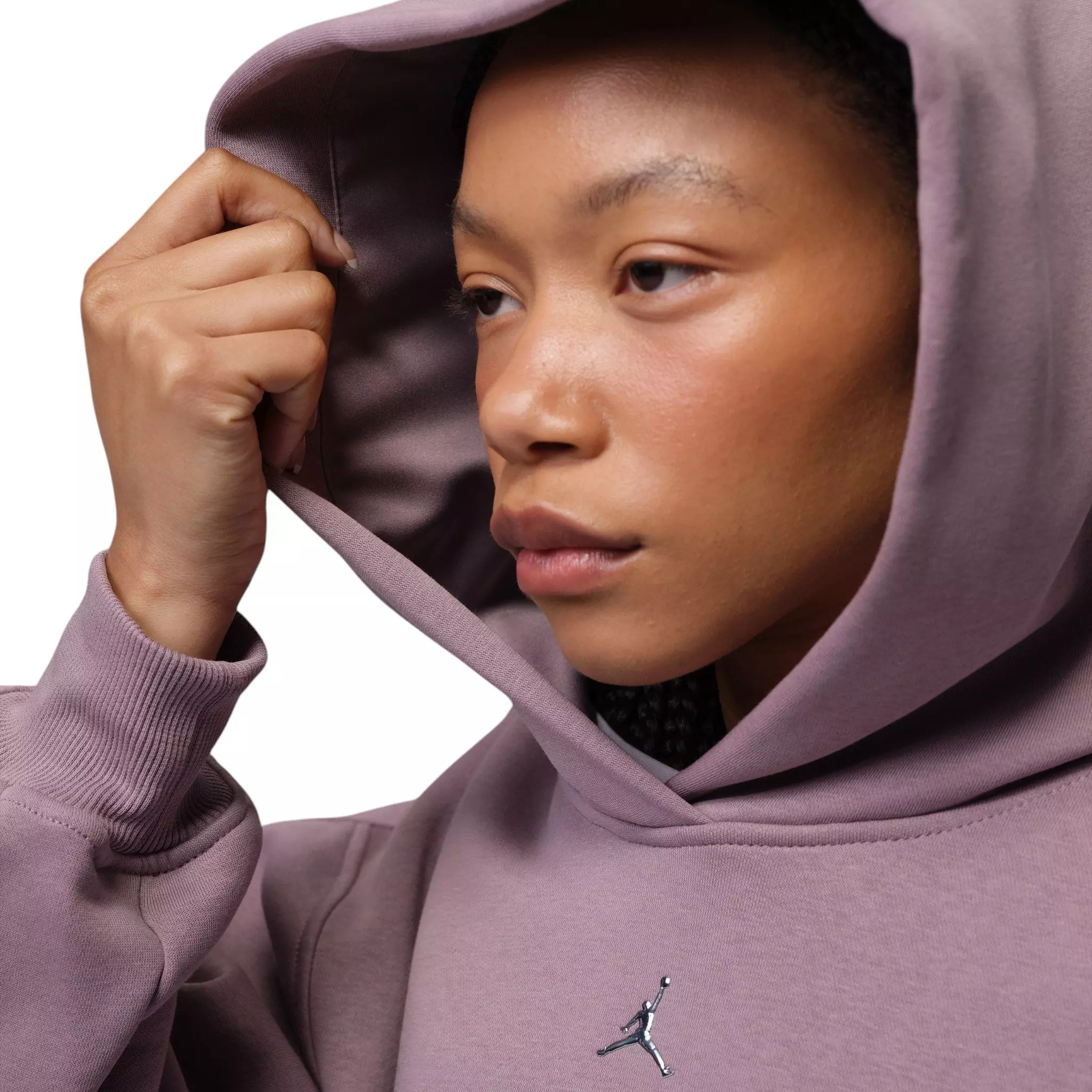 Jordan Women's Brooklyn Pullover Hoodie - Purple - PURPLE
