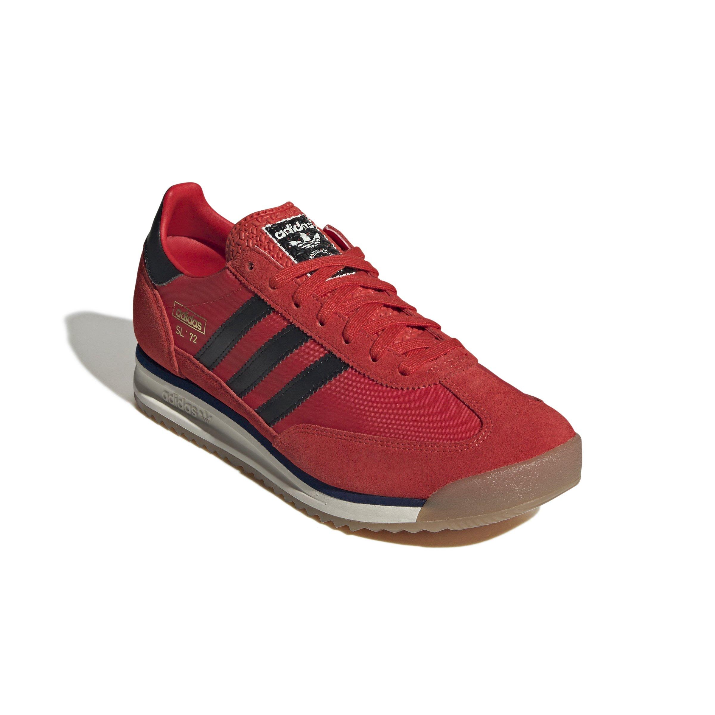 adidas Originals SL 72 RS "Red/Core Black/Dark Blue" Men's Shoe - RED/BLACK/DK BLUE Thumbnail View 3