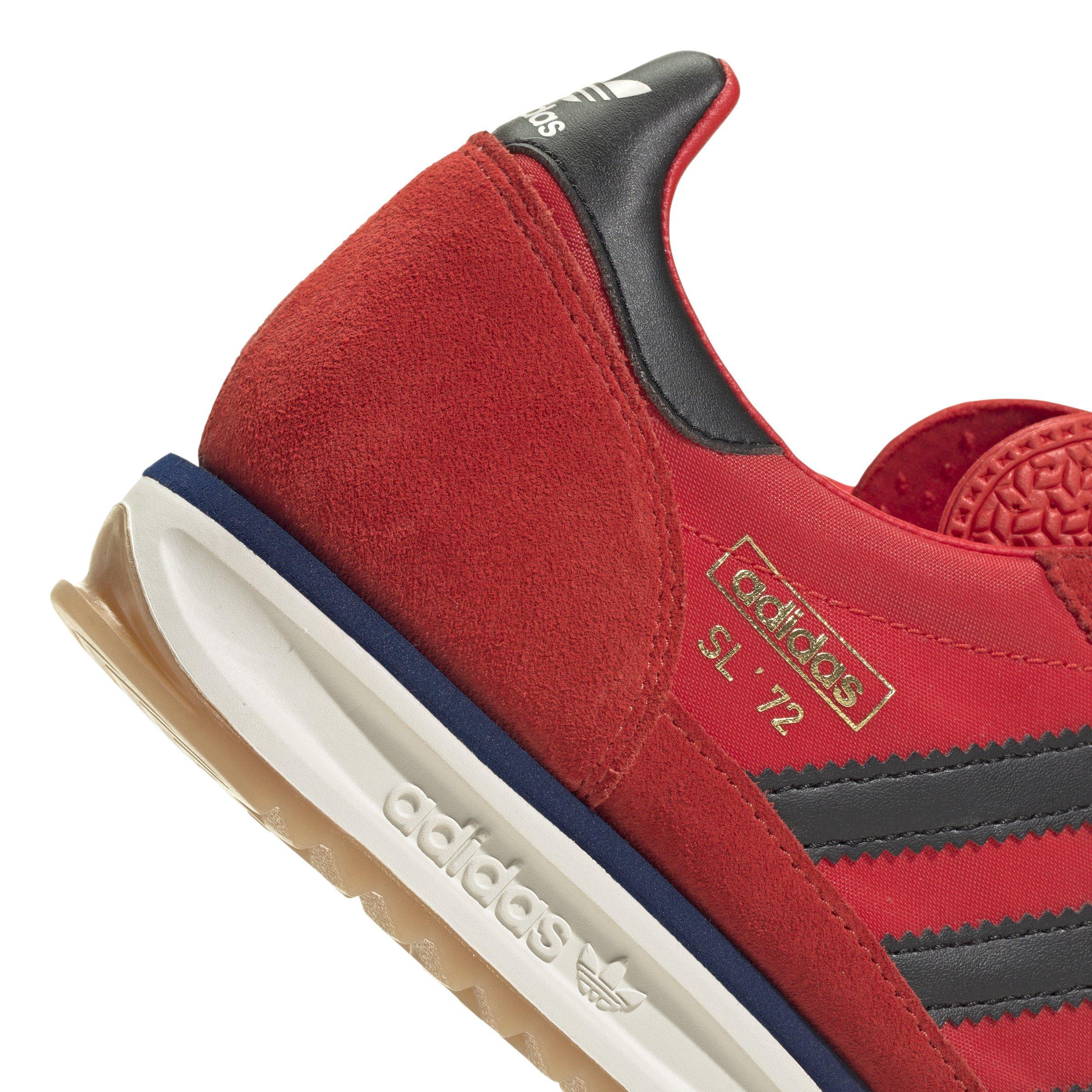 adidas Originals SL 72 RS "Red/Core Black/Dark Blue" Men's Shoe - RED/BLACK/DK BLUE Thumbnail View 7