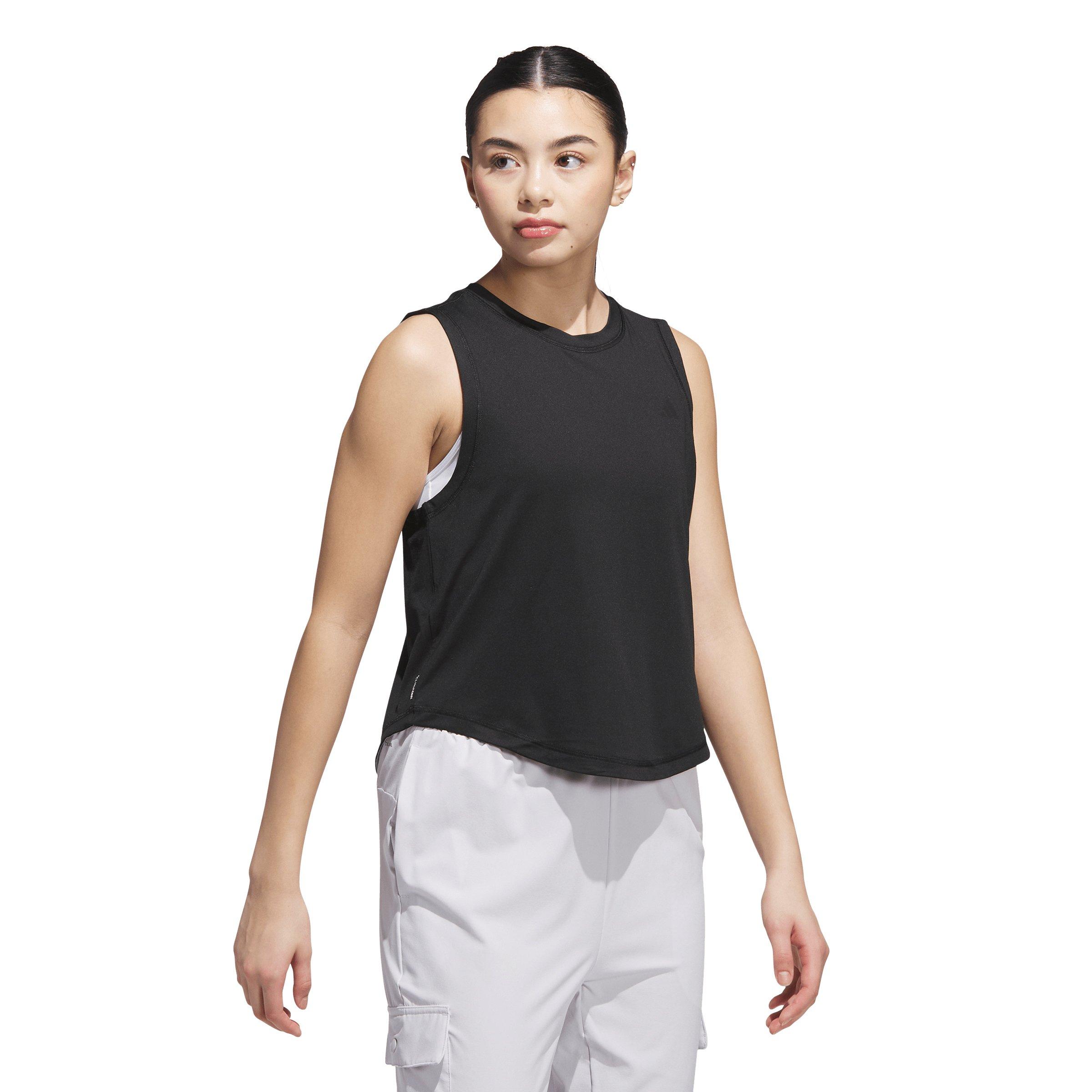 adidas Women's Designed for Train Workout Tank Top - Black - BLACK Thumbnail View 5