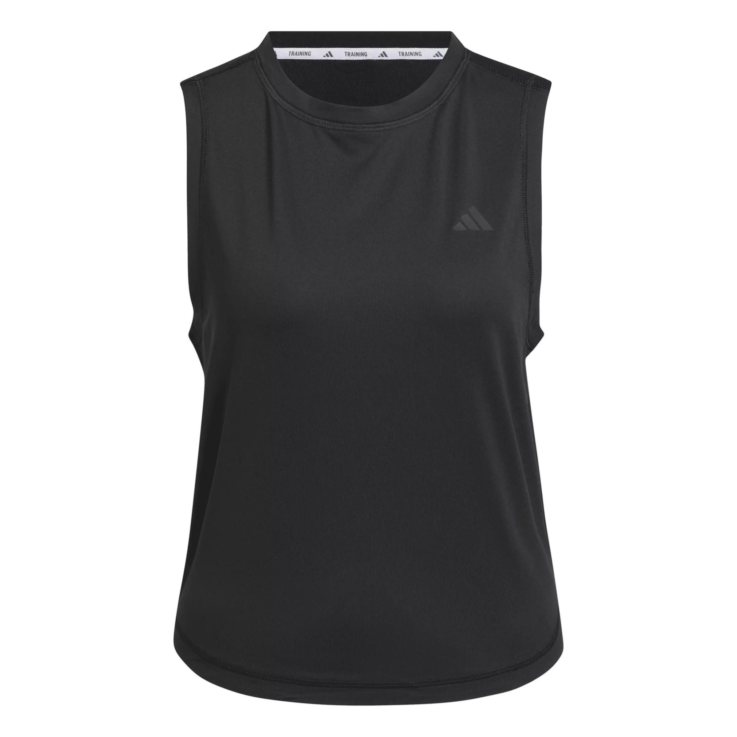 adidas Women's Designed for Train Workout Tank Top - Black - BLACK